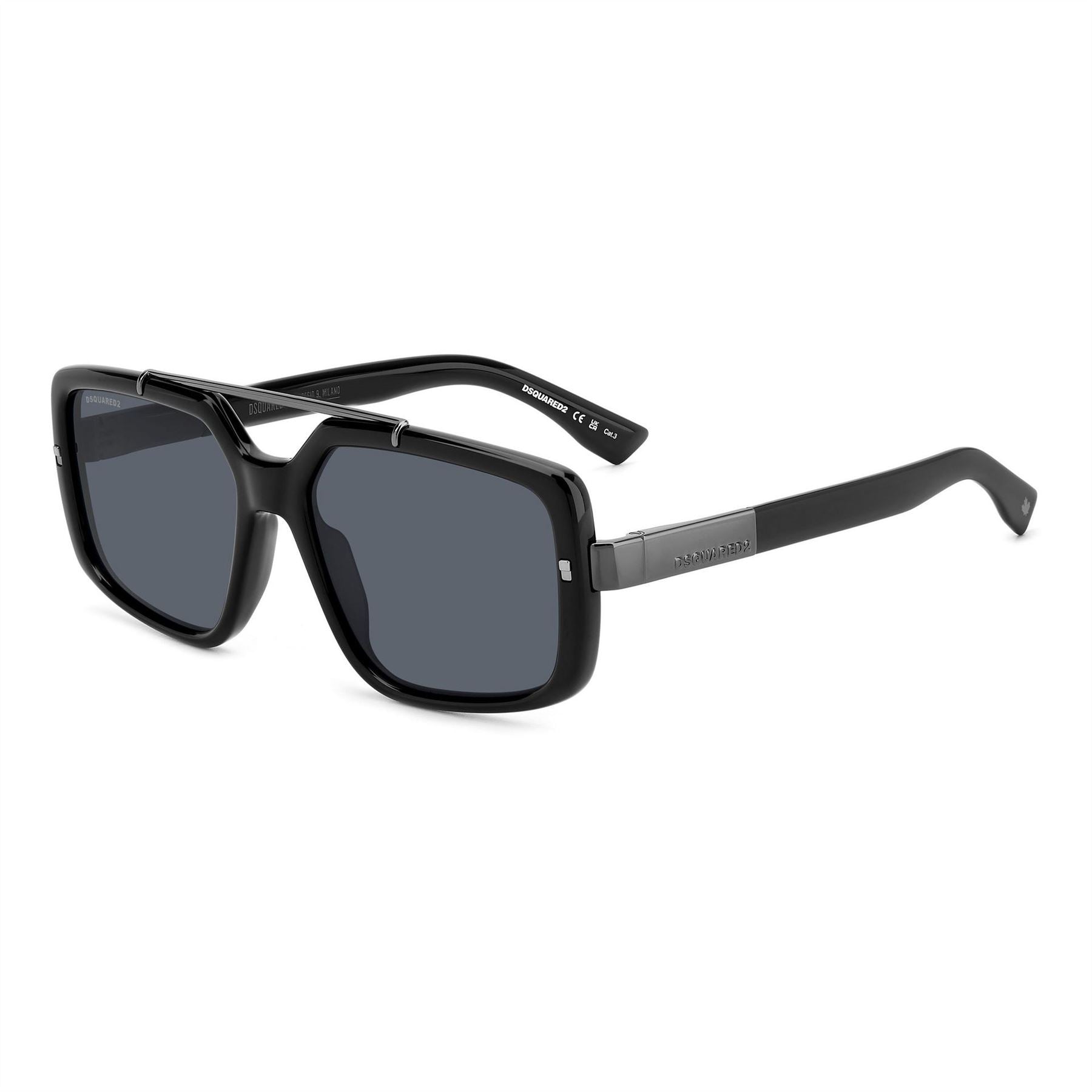 DSquared2 Rectangular Round Sunglasses