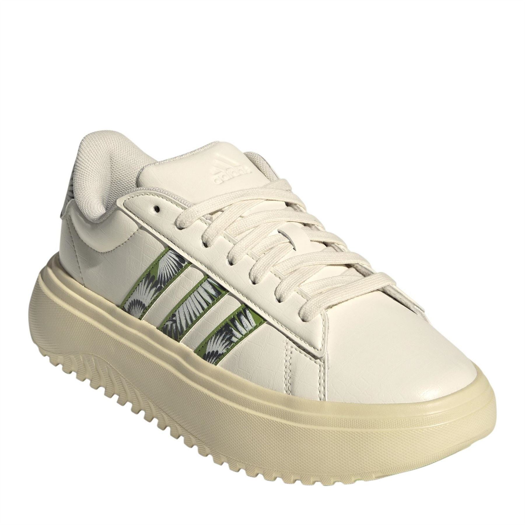 adidas Grand Court Platform Graphic Print Sneakers