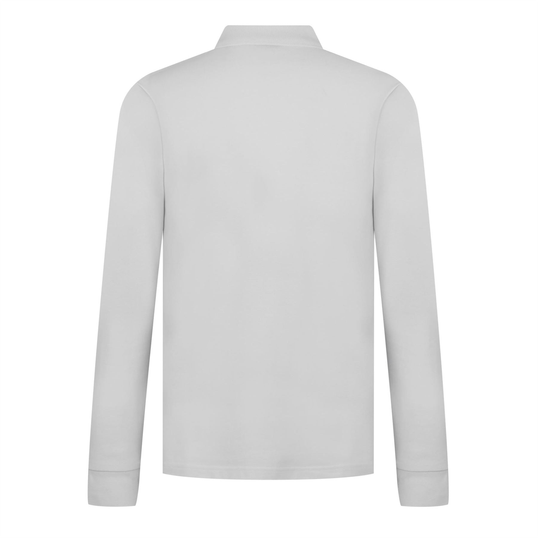 Boss BOSS ORANGE Passerby Premium Cotton Long Sleeve Polo Shirt with Logo Detail