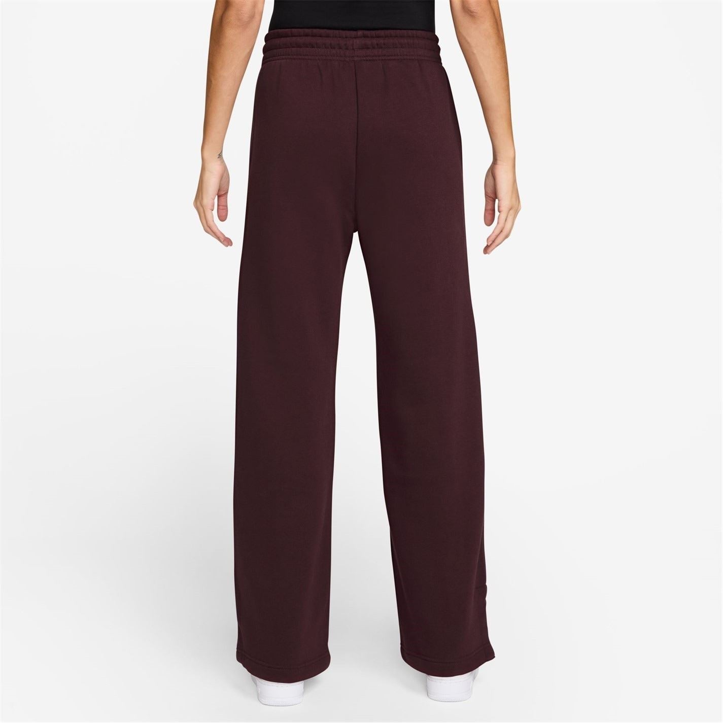 Nike Womens Sportswear Phoenix Fleece High Waisted Wide Leg Sweatpants