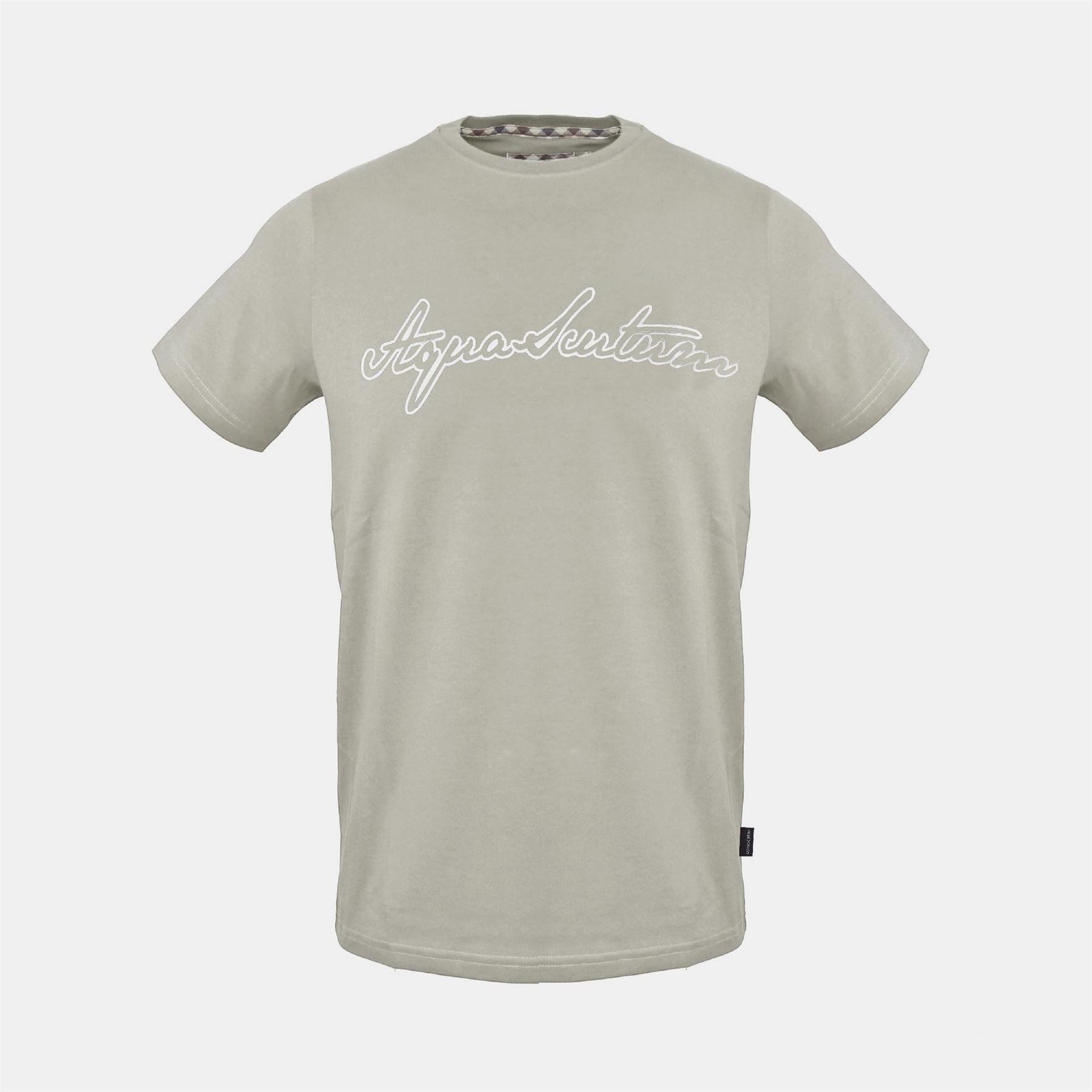 Aquascutum Mens Crewneck T- Shirt