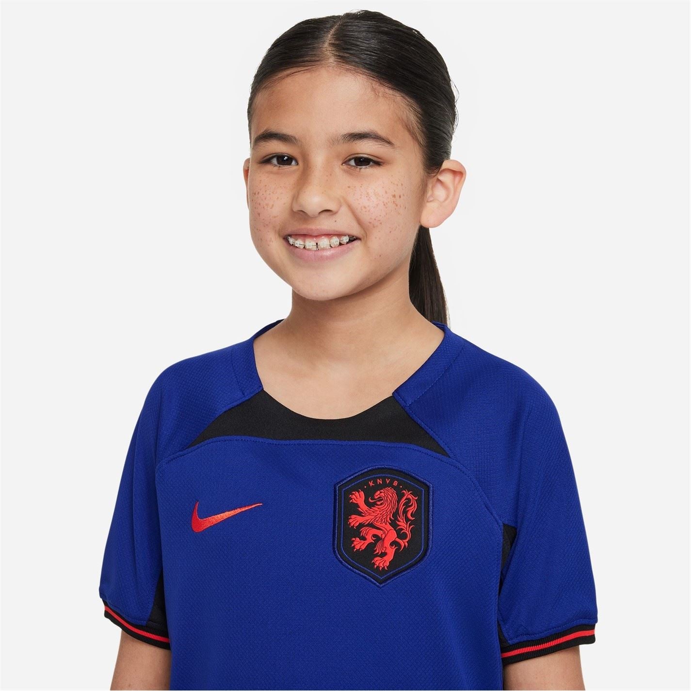 Nike Netherlands Stadium Away Shirt 2022 Juniors