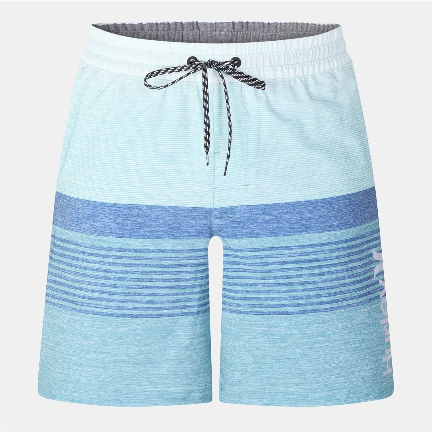 Hurley Regular Fit Horizontal Stripe Swim Shorts