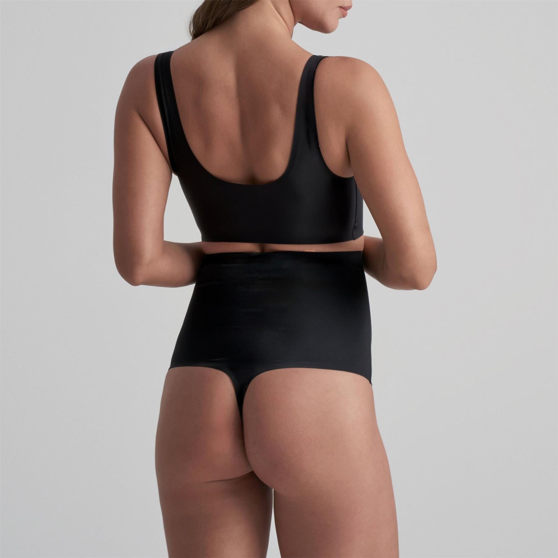 Bye Bra Bra Invisible  High Waist Thong With Light Control
