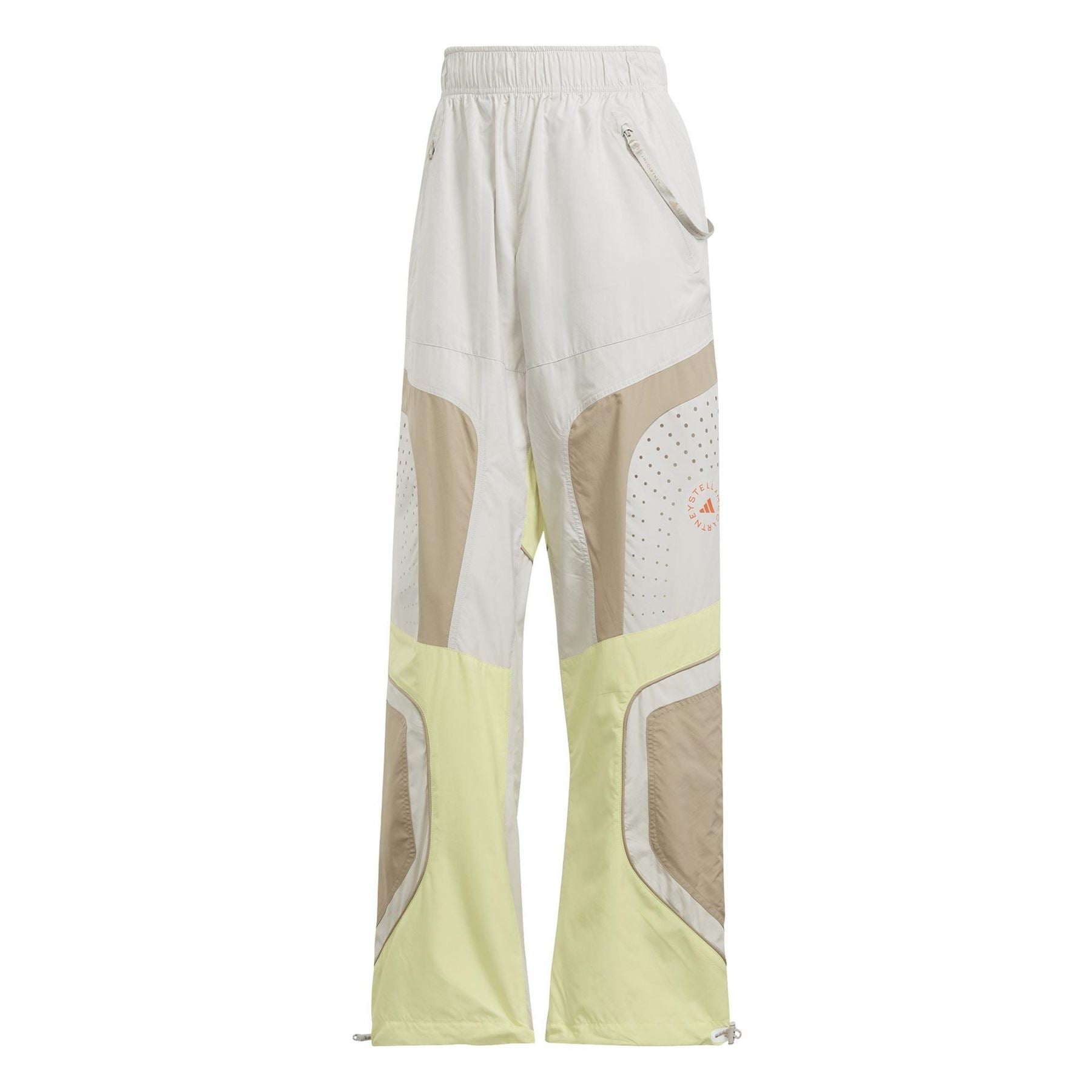 adidas Woven Color Block Wide Leg Track Pants