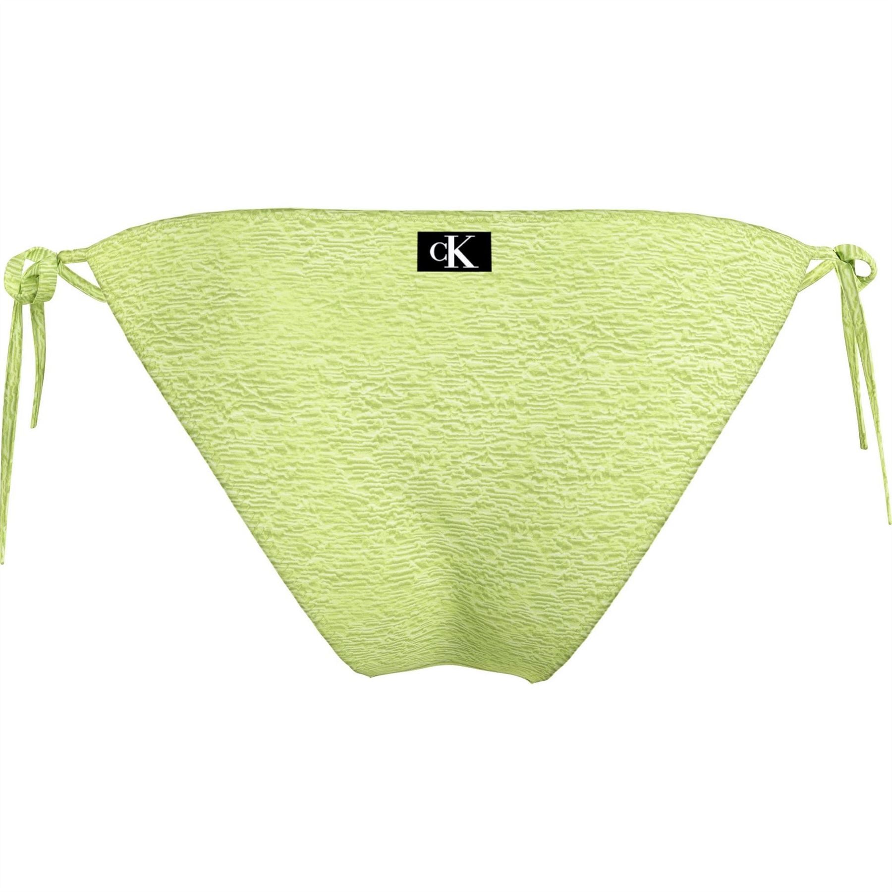 Calvin Klein Textured Tie Bikini Bottom
