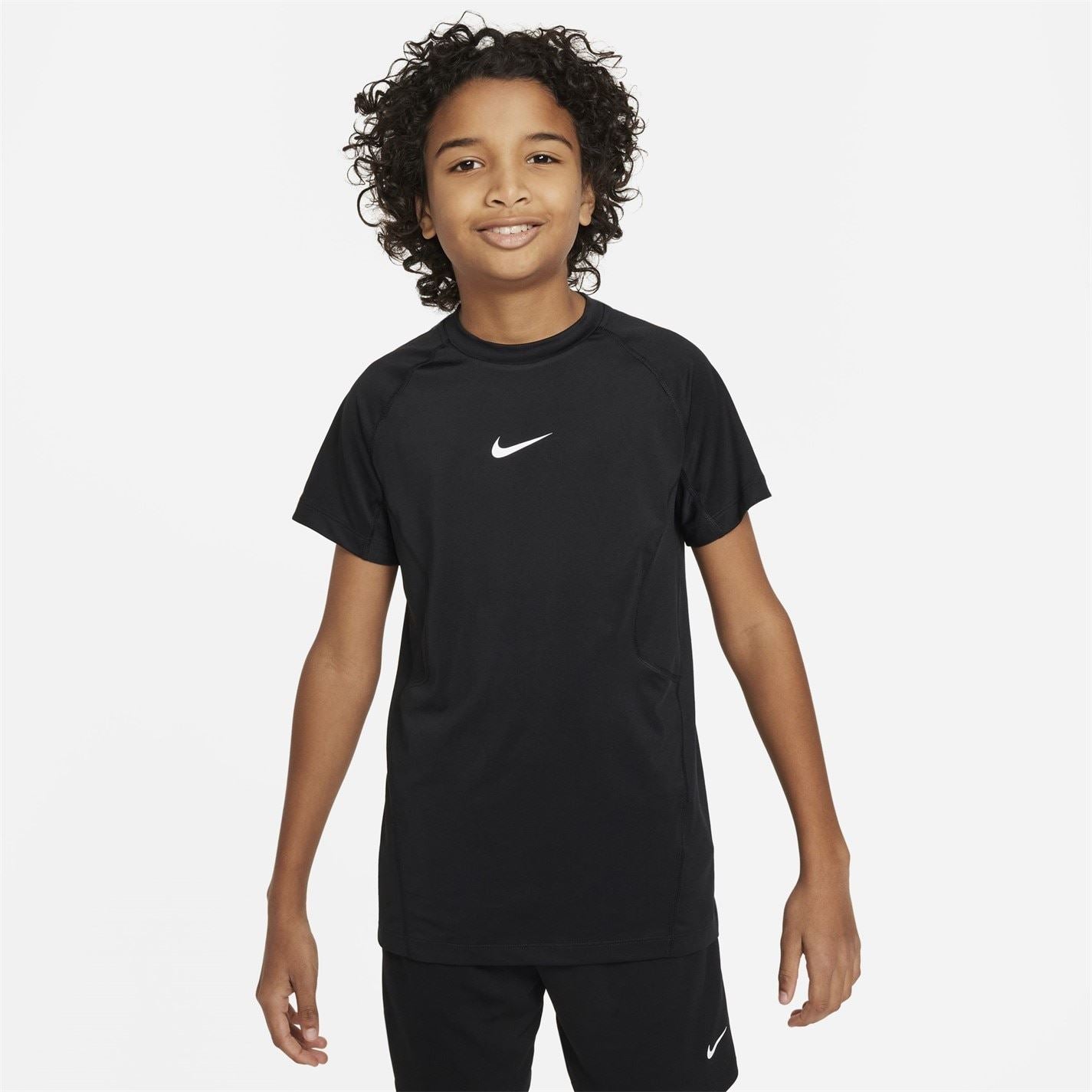 Nike Pro Big Kids (boys) Dri Fit Short Sleeve Top