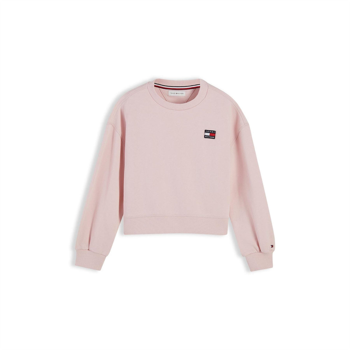 Tommy Hilfiger Flag Cotton Crew Neck Sweatshirt