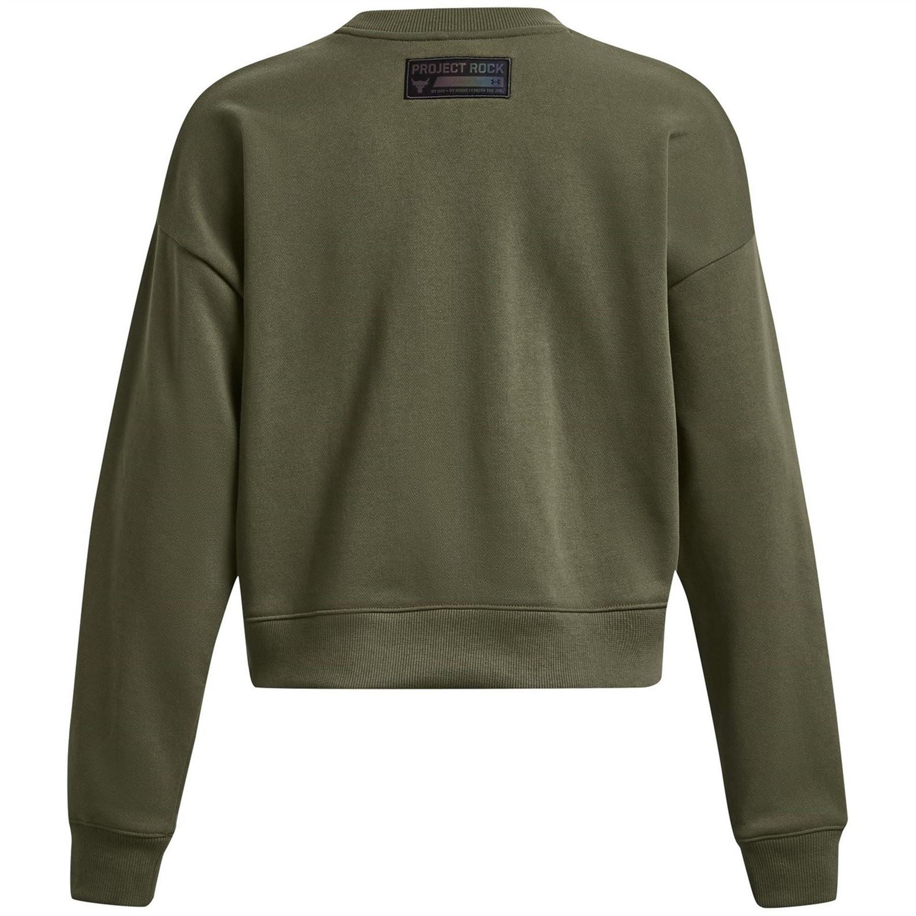 Under Armour Womens Armour Pjt Rck Hw Leg Day Crew Sweatshirt