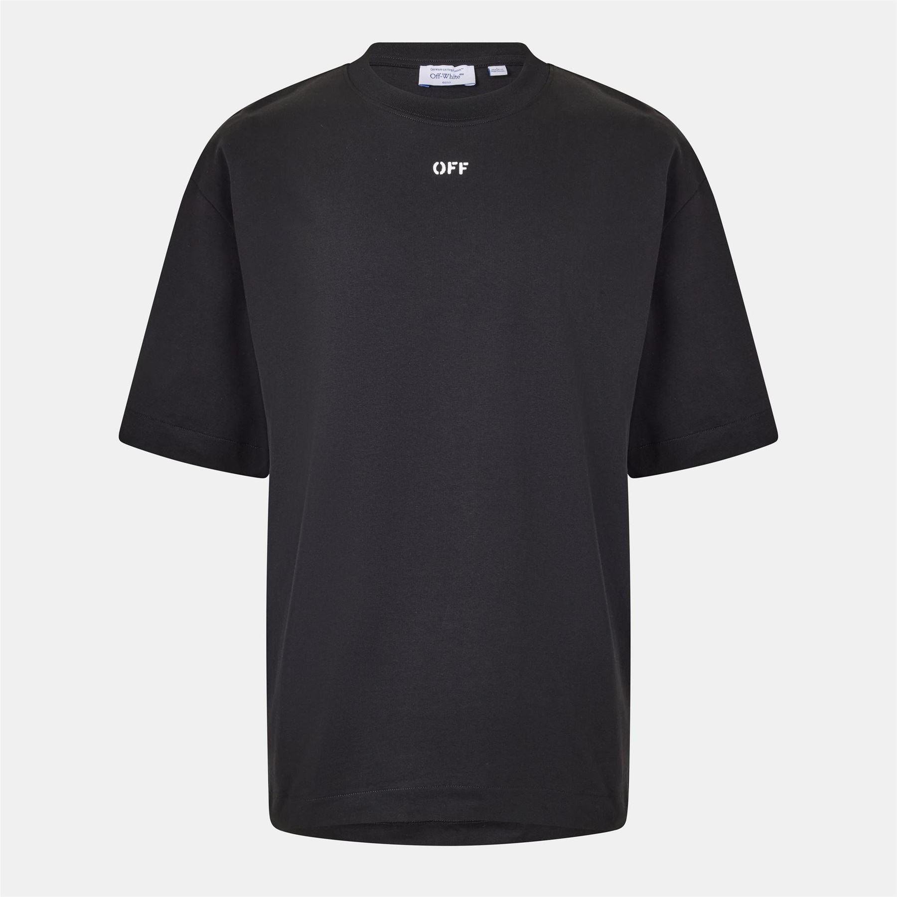 Off White Brics Skate Lettering Regular Fit T-Shirt