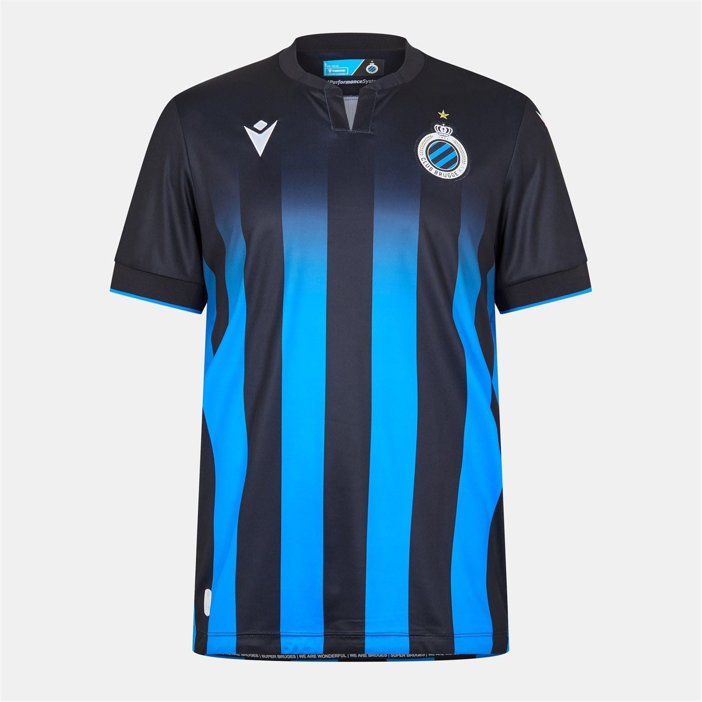 Macron Club Brugge Home Shirt 2023 2024 Adults