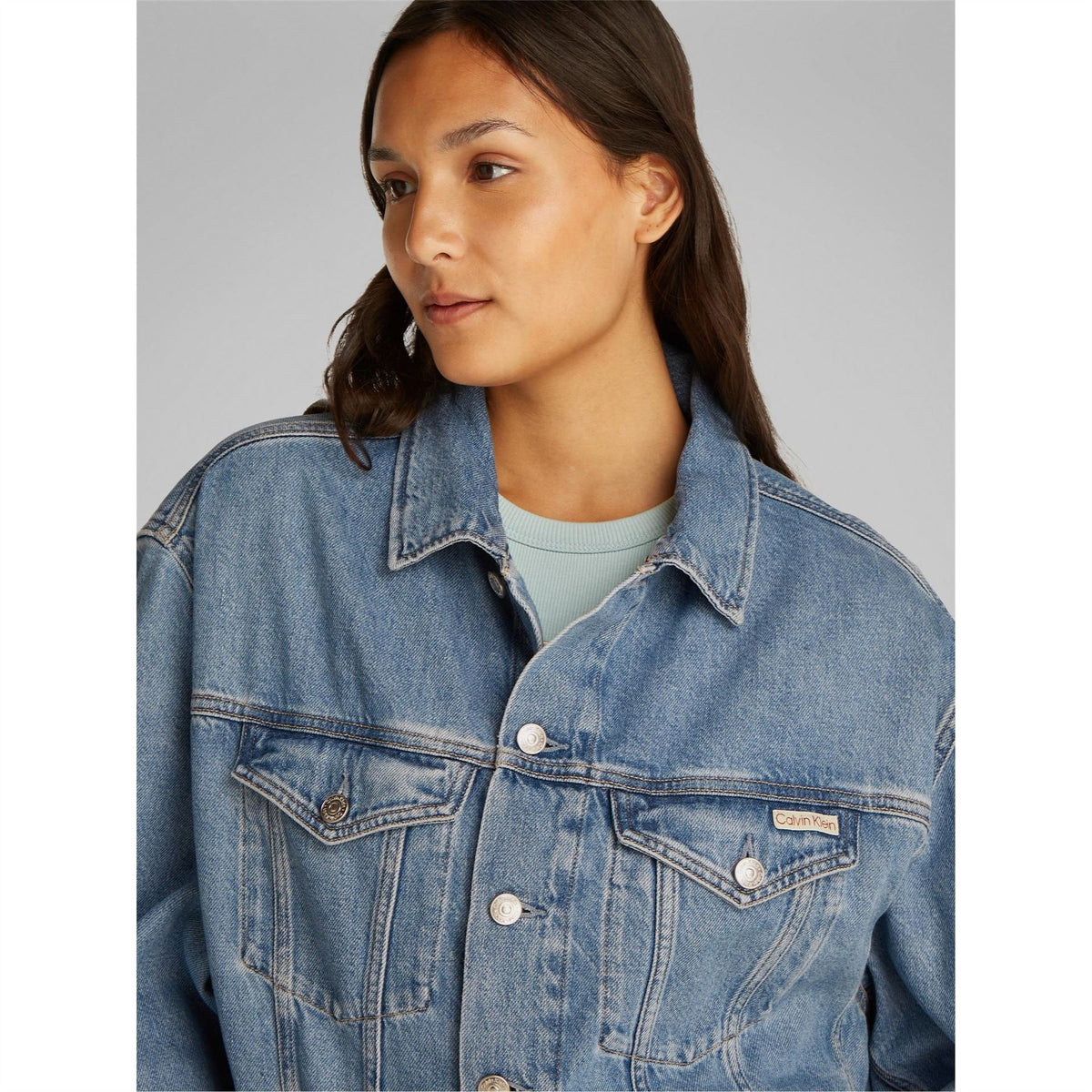 Calvin Klein Jeans Boxy Denim Jacket