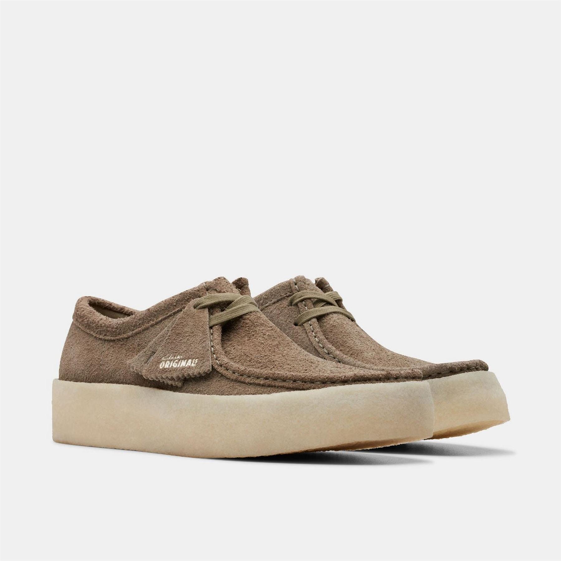 Clarks Wallabee Cup Moc Toe Lace Up Moccasins