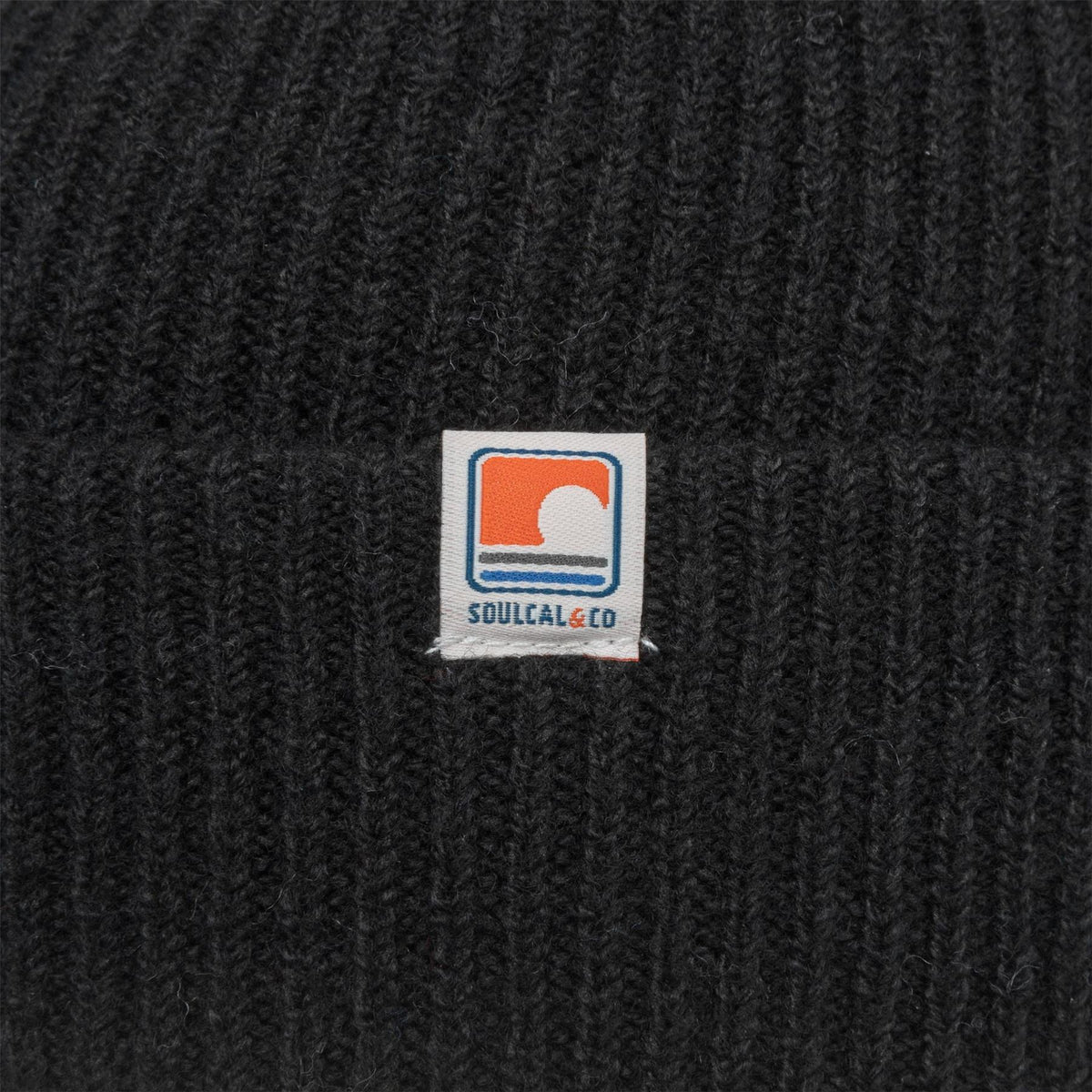 SoulCal Logo Print Adjustable Cuff Beanie