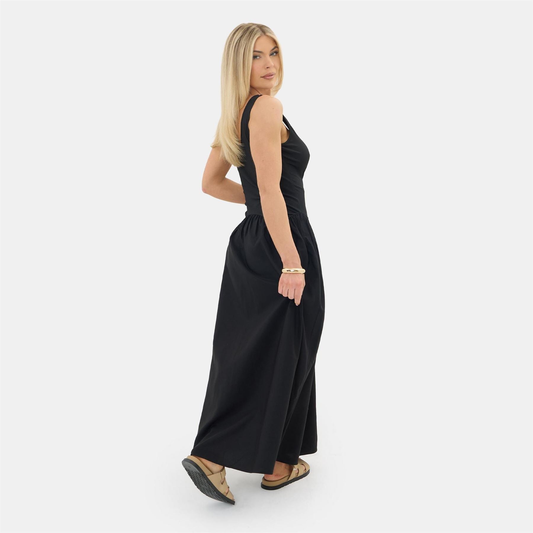 I Saw It First Woven Maxi Dress