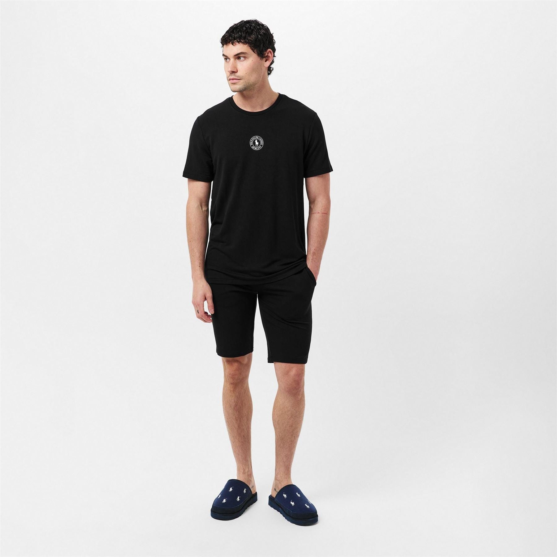 Polo Ralph Lauren Puck Logo Print Crew Neck Short Sleeve T-Shirt