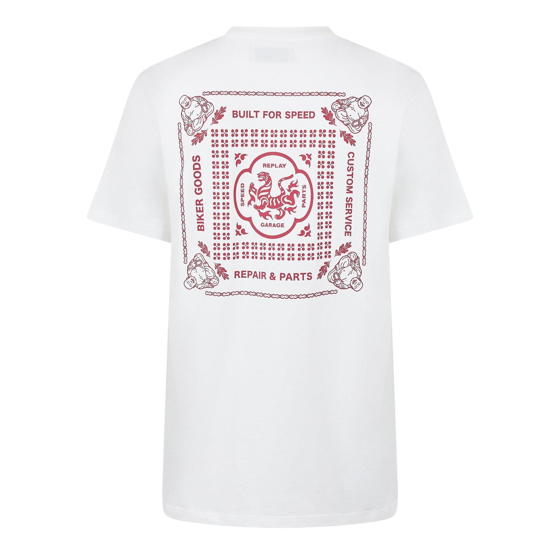 Replay Regular Fit Crew Neck Short Sleeve T-Shirt