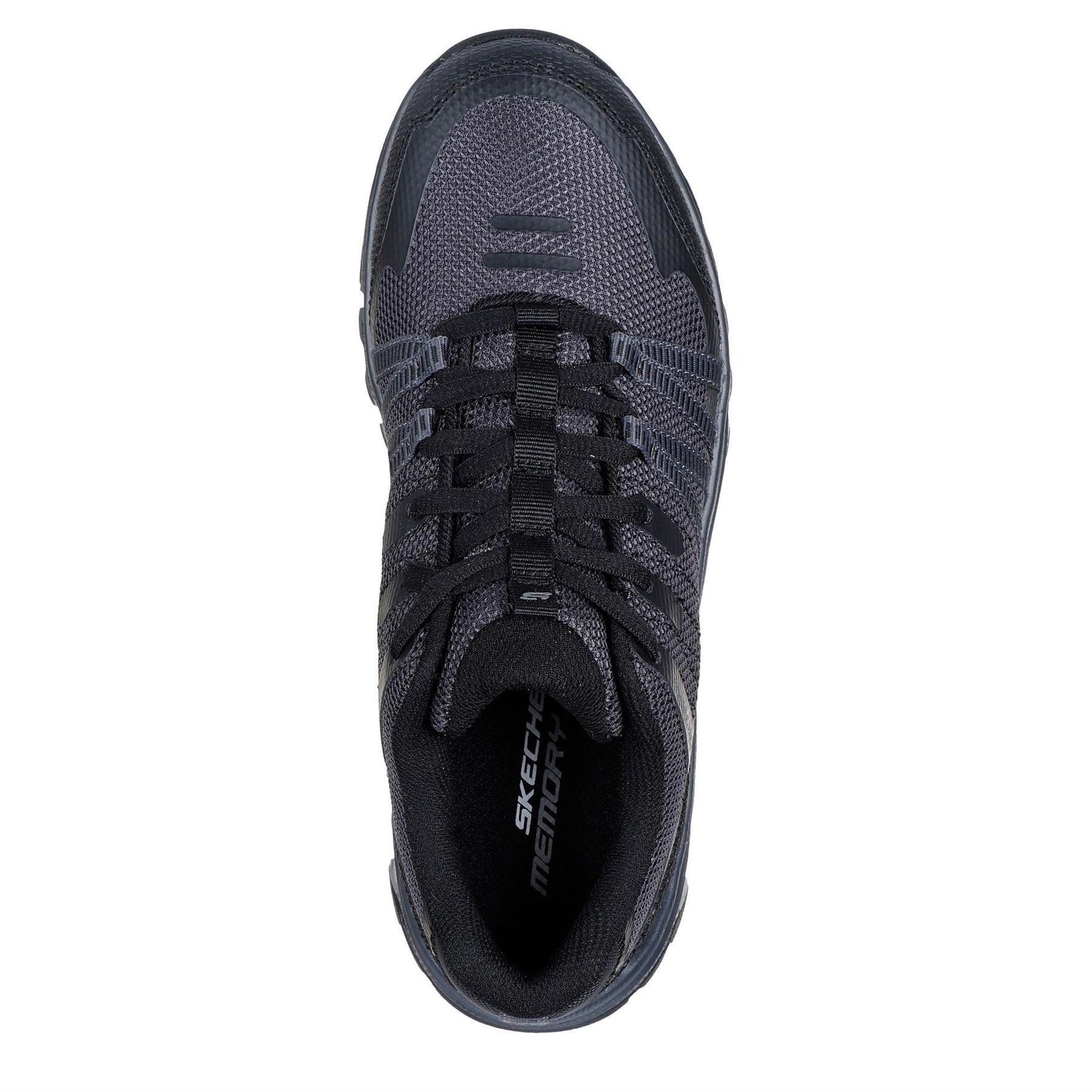 Skechers Womens Lace Up Sneaker W Hotmelt Over Slip On Trainers