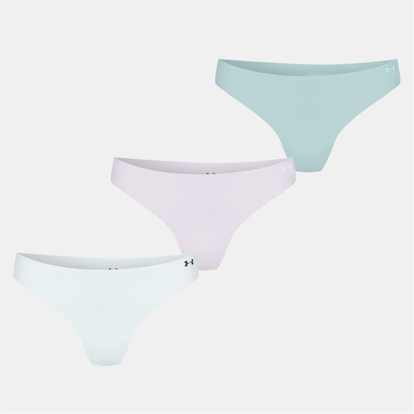 Under Armour No Show Thong 3pk