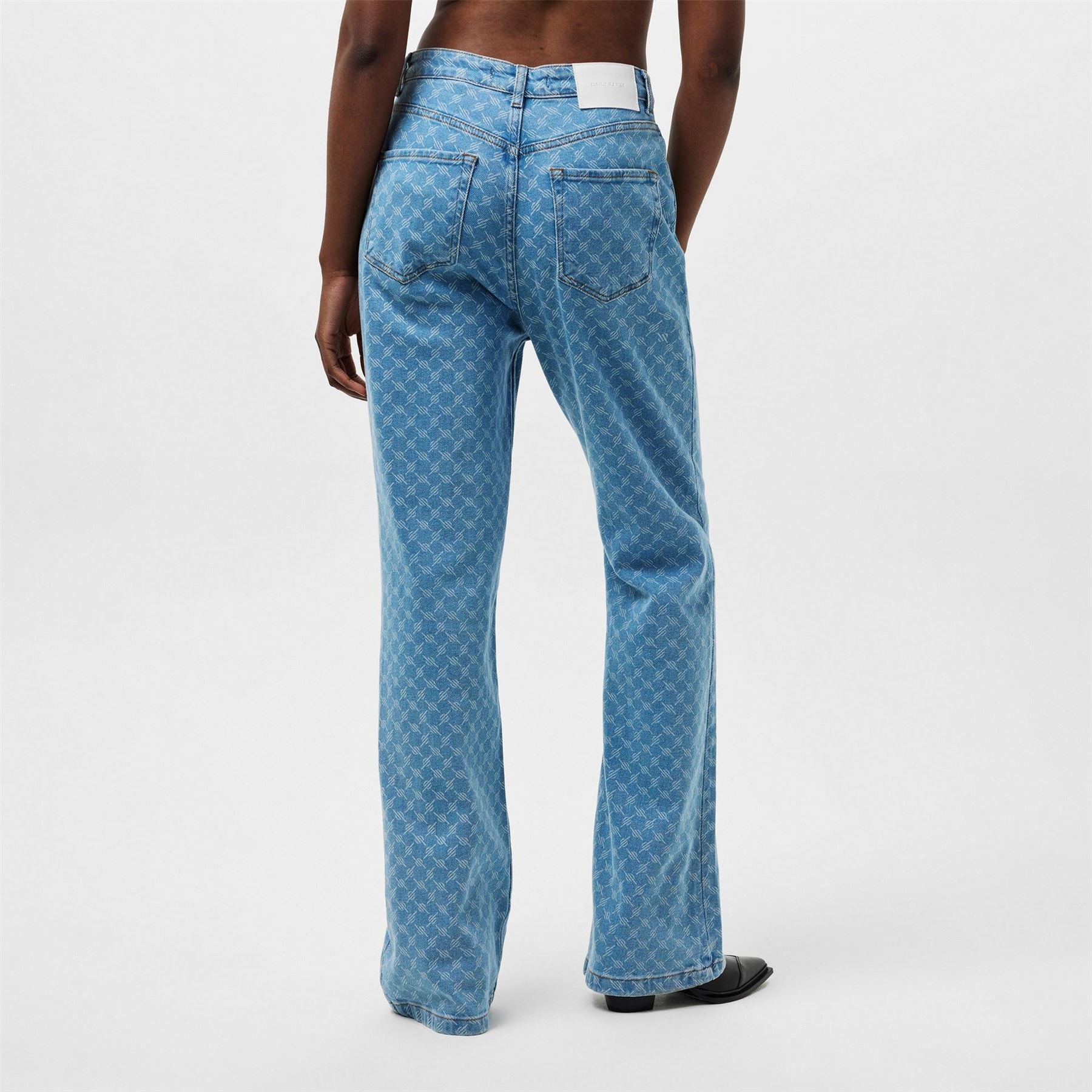 Daily Paper Monogram Straight Leg Jeans