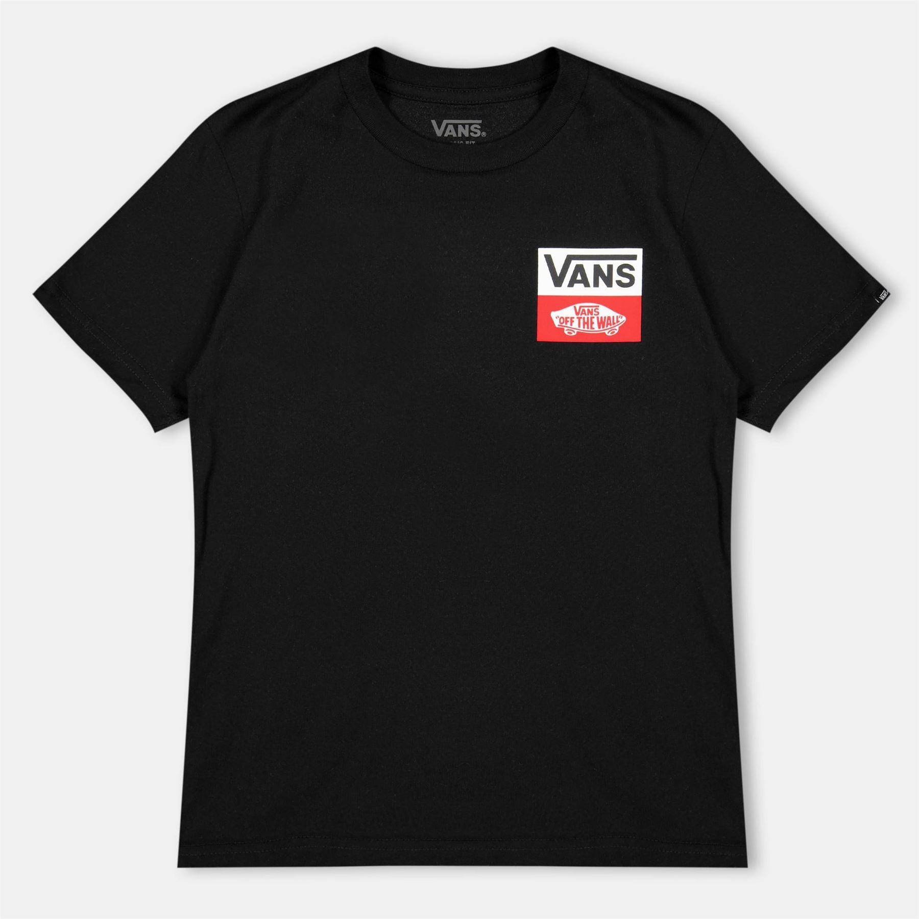 Vans Logo Short Sleeve White T-Shirt