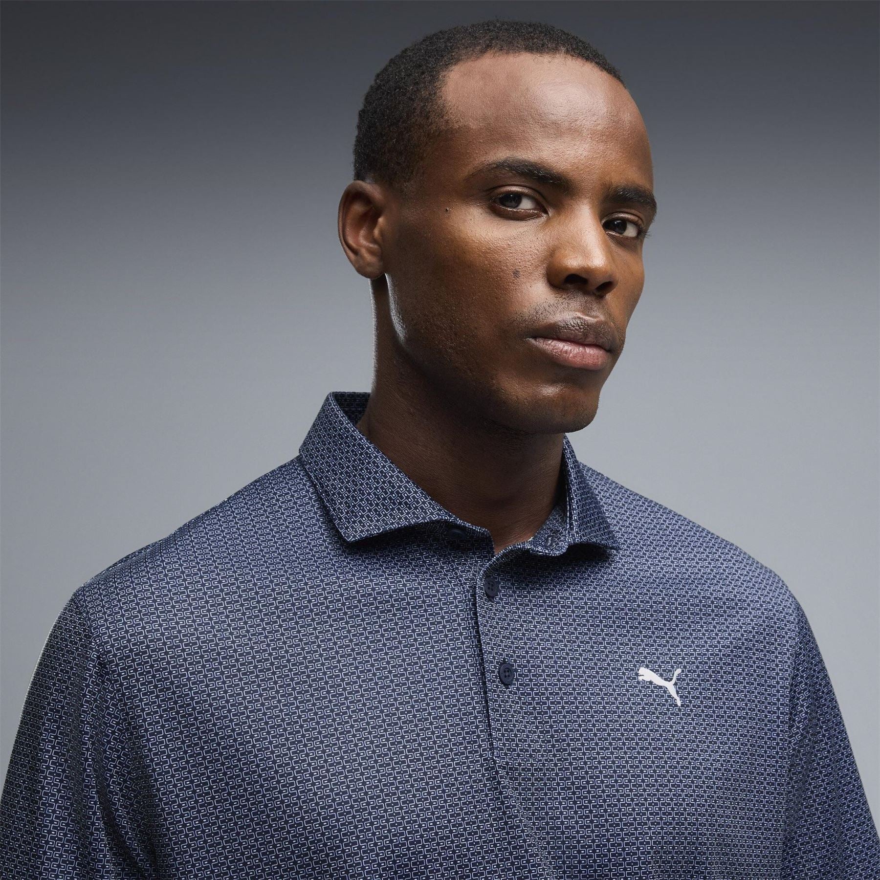 Puma Pure 3.0 Geo Short Sleeve Polo Shirt