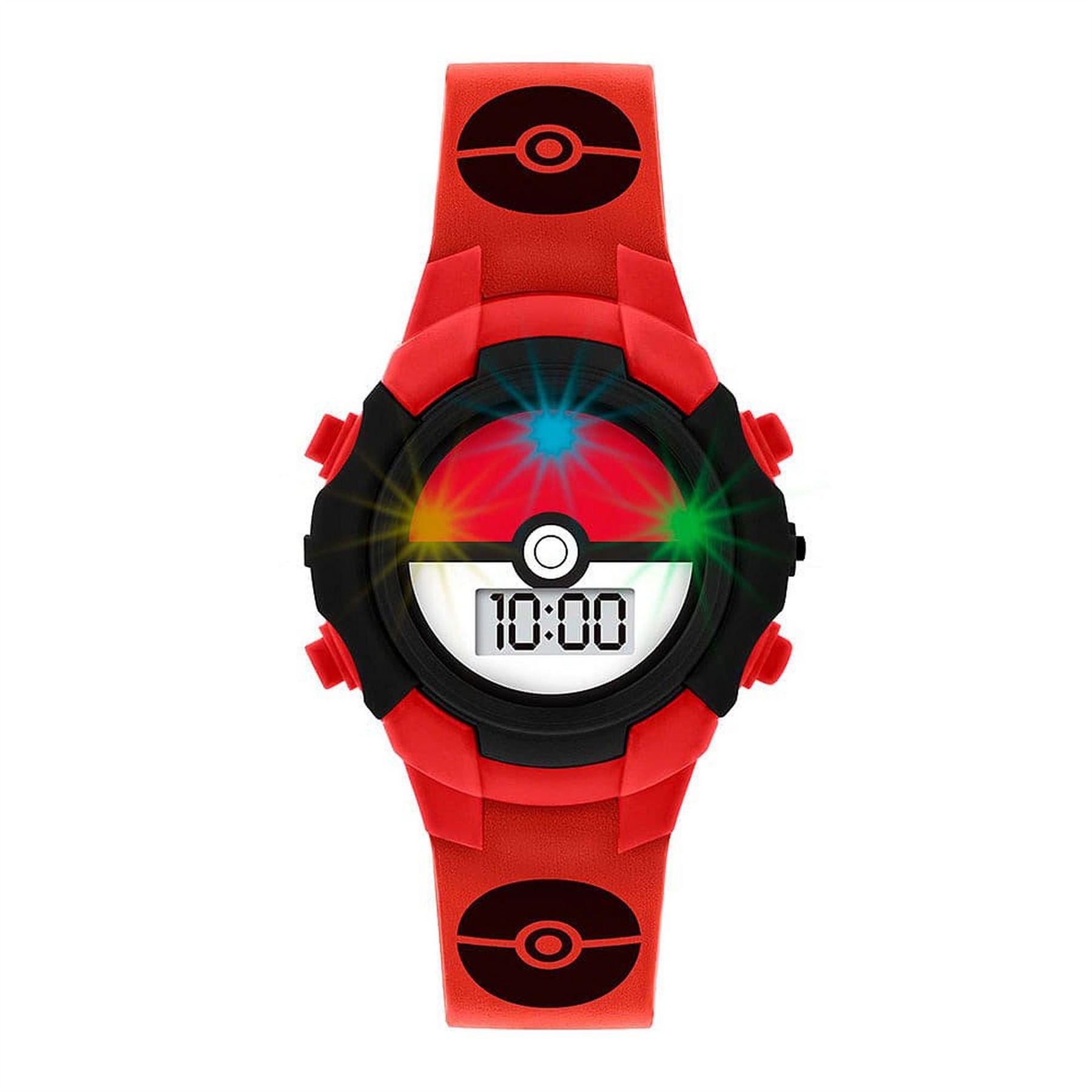 Accutime Flashing Watch Red