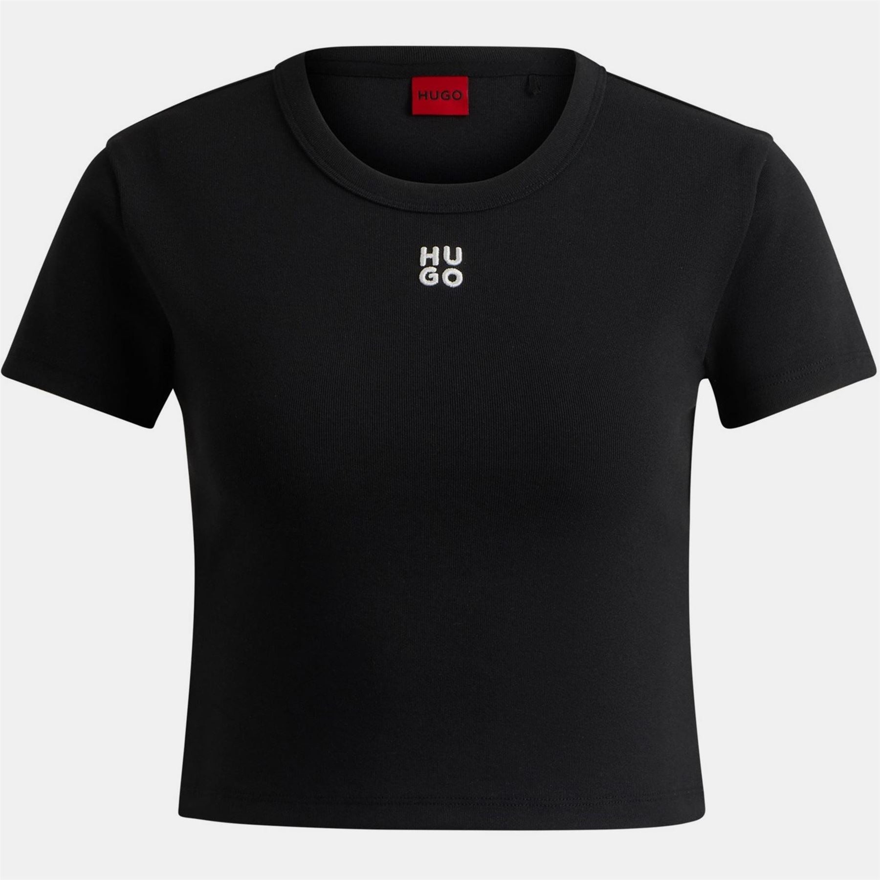 Hugo Delanor Cropped T-Shirt