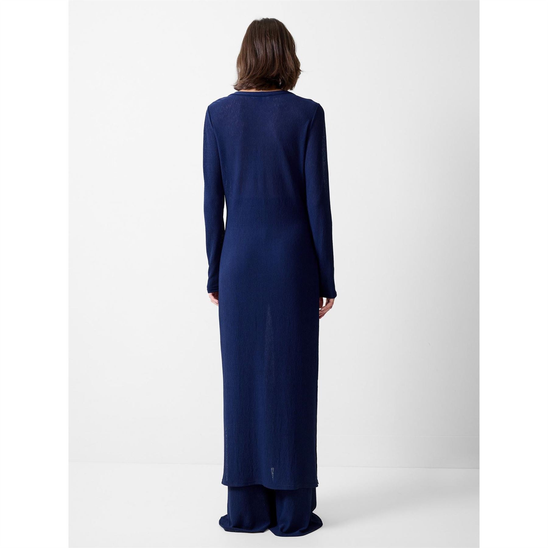 French Connection Meera V-Neck Long Sleeve Maxi Dress