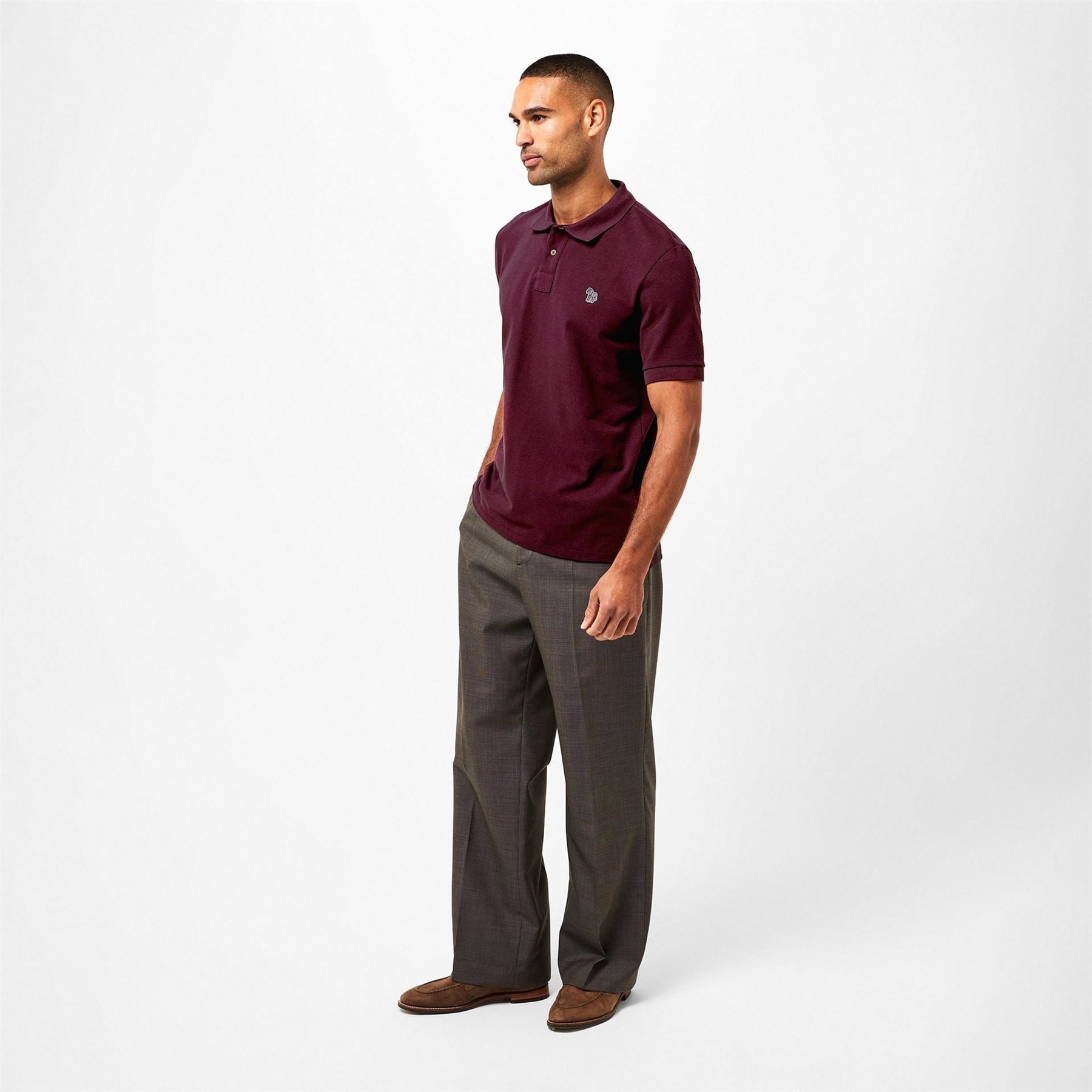 PS Paul Smith Regular Fit Zebra Polo Shirt