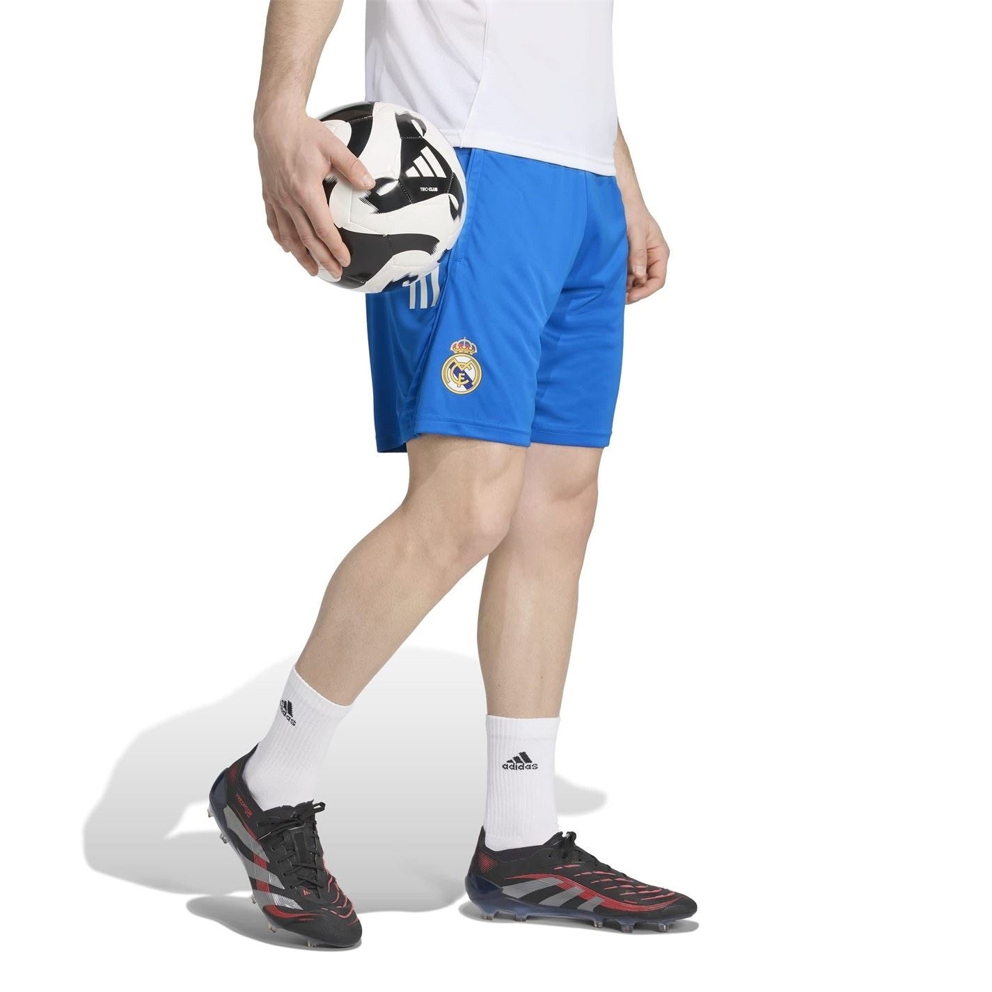 adidas Mens Real Madrid Training Shorts 2025 2026