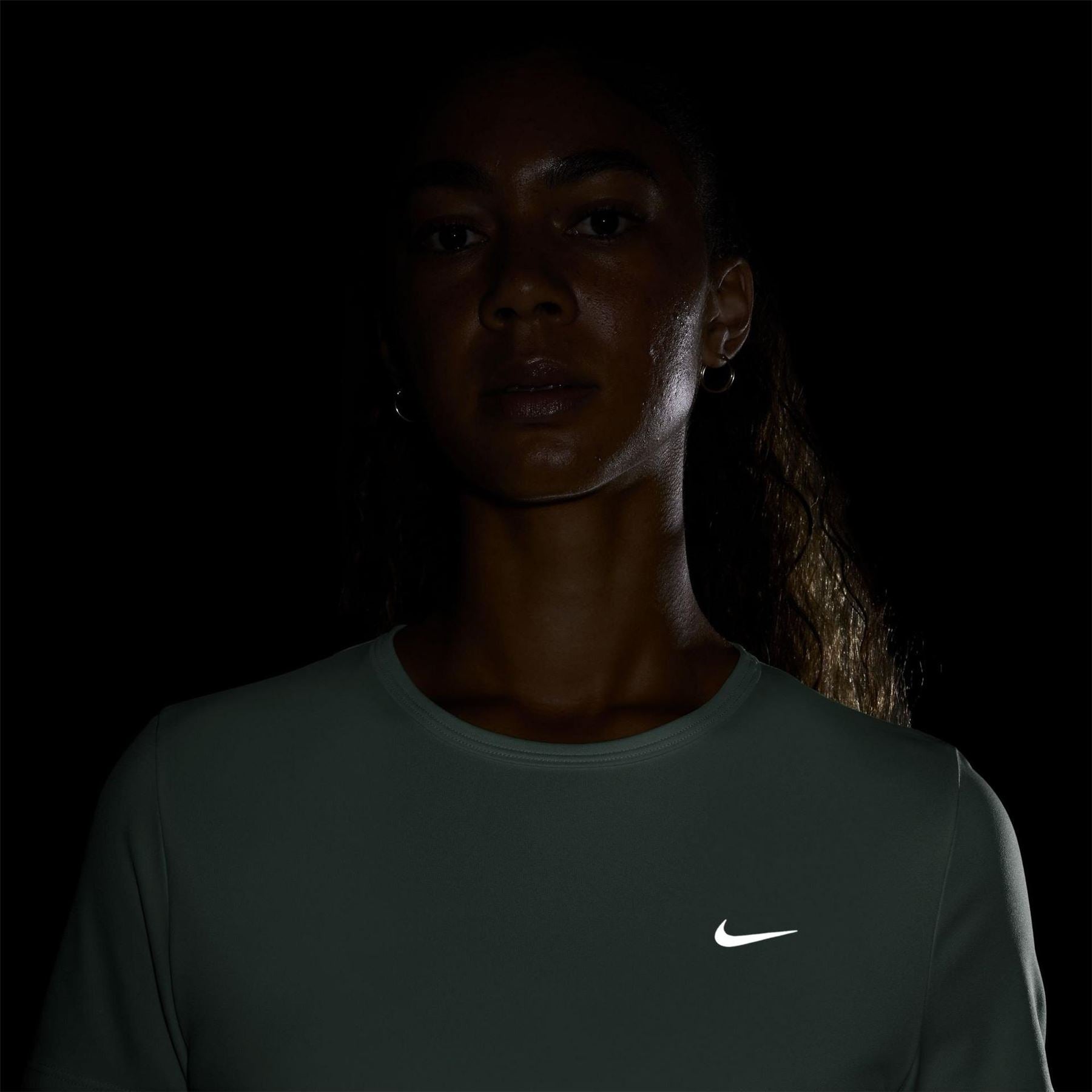 Nike Womens Tempo Dri Fit Short Sleeve Running Top