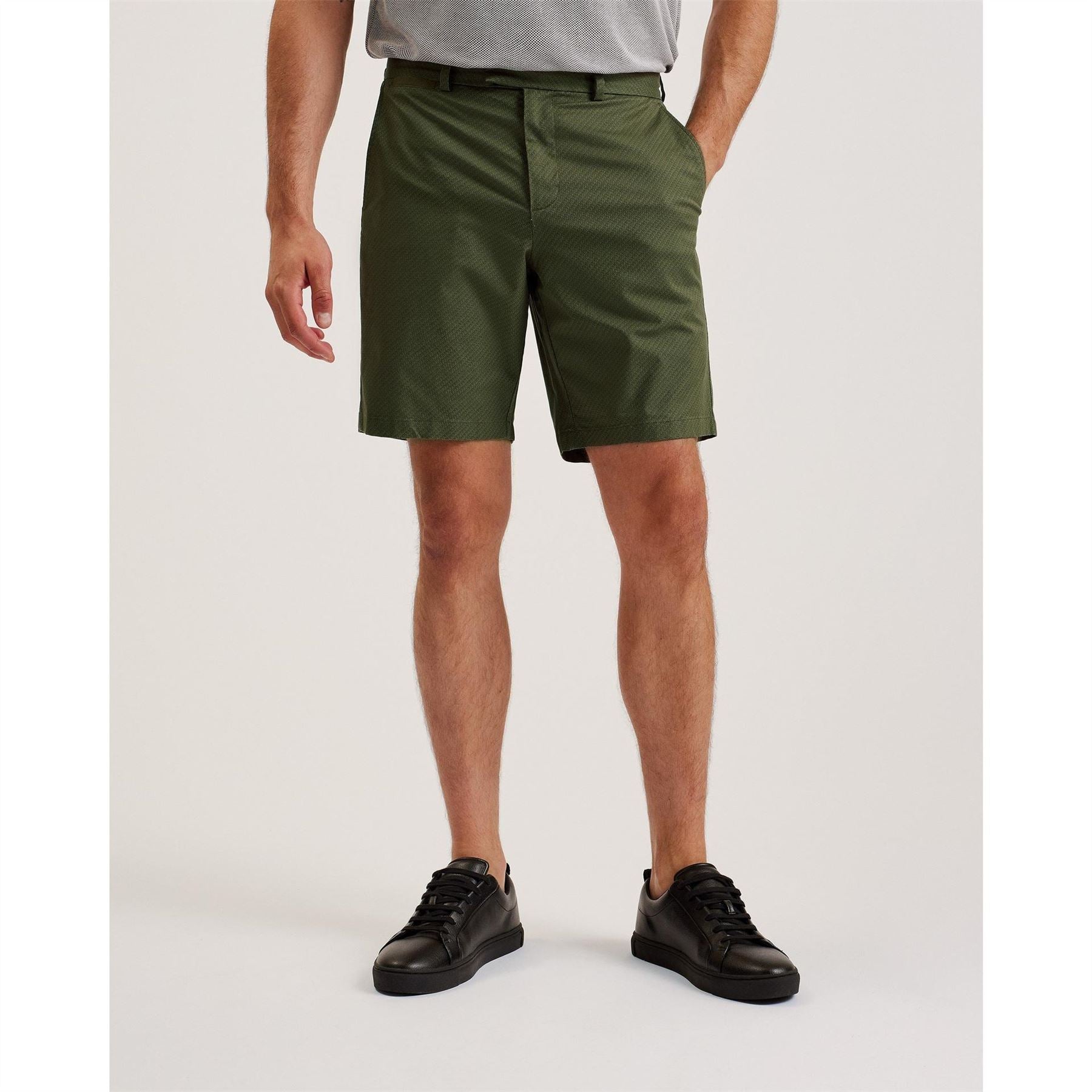 Ted Baker Geometric Patterned Bermuda Shorts