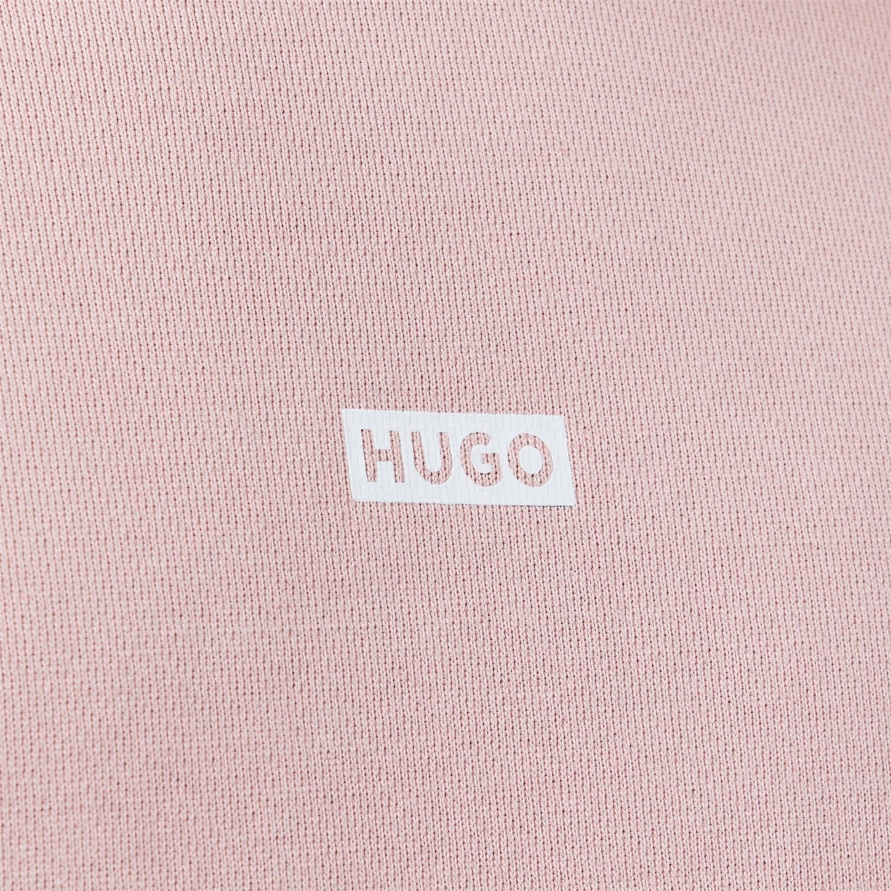 Hugo HUGO Nazardo Drawstring Hoodie with Modern Logo Detail