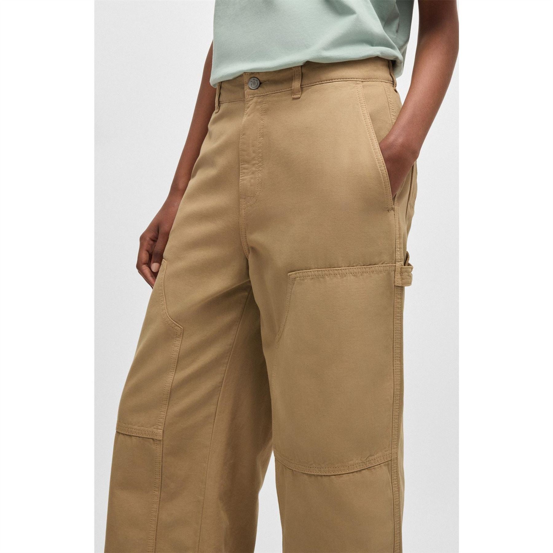 Hugo Hacarpe Straight Leg Cargo Trousers