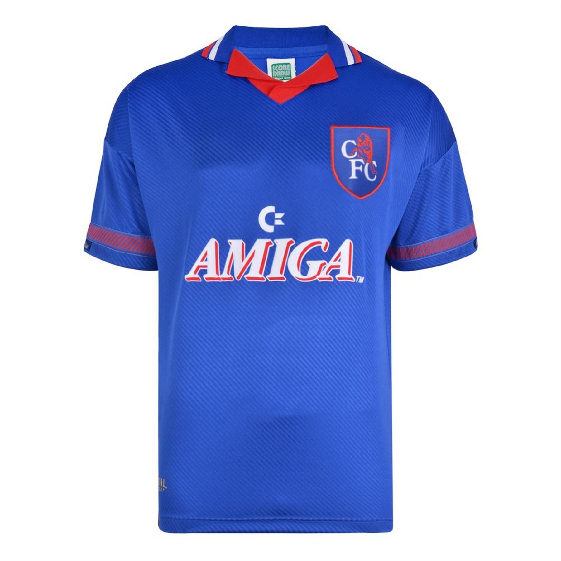 Score Draw CFC 94 Printed Logo Collared Short Sleeve Jersey
