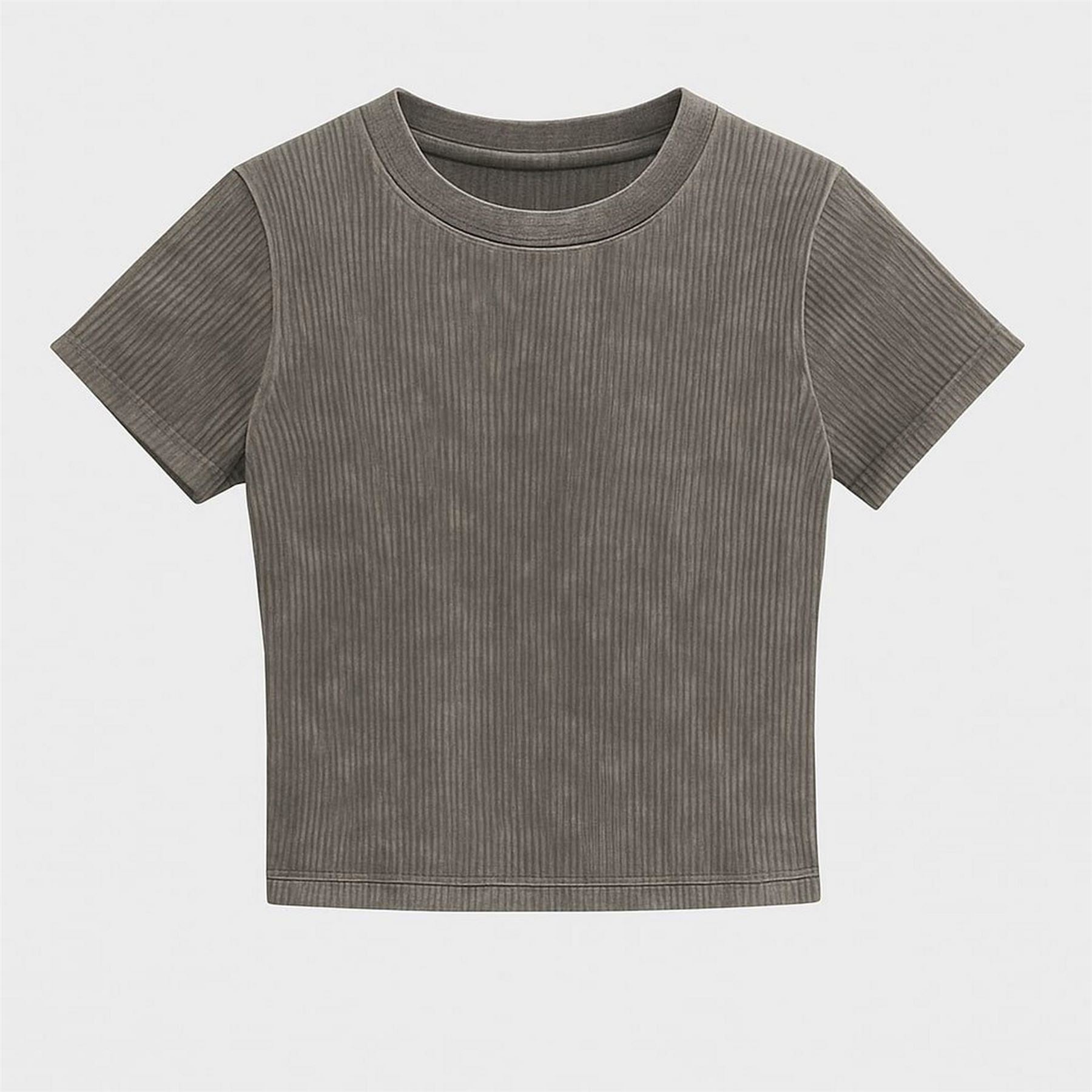 I Saw It First Wash Cropped Tshirt