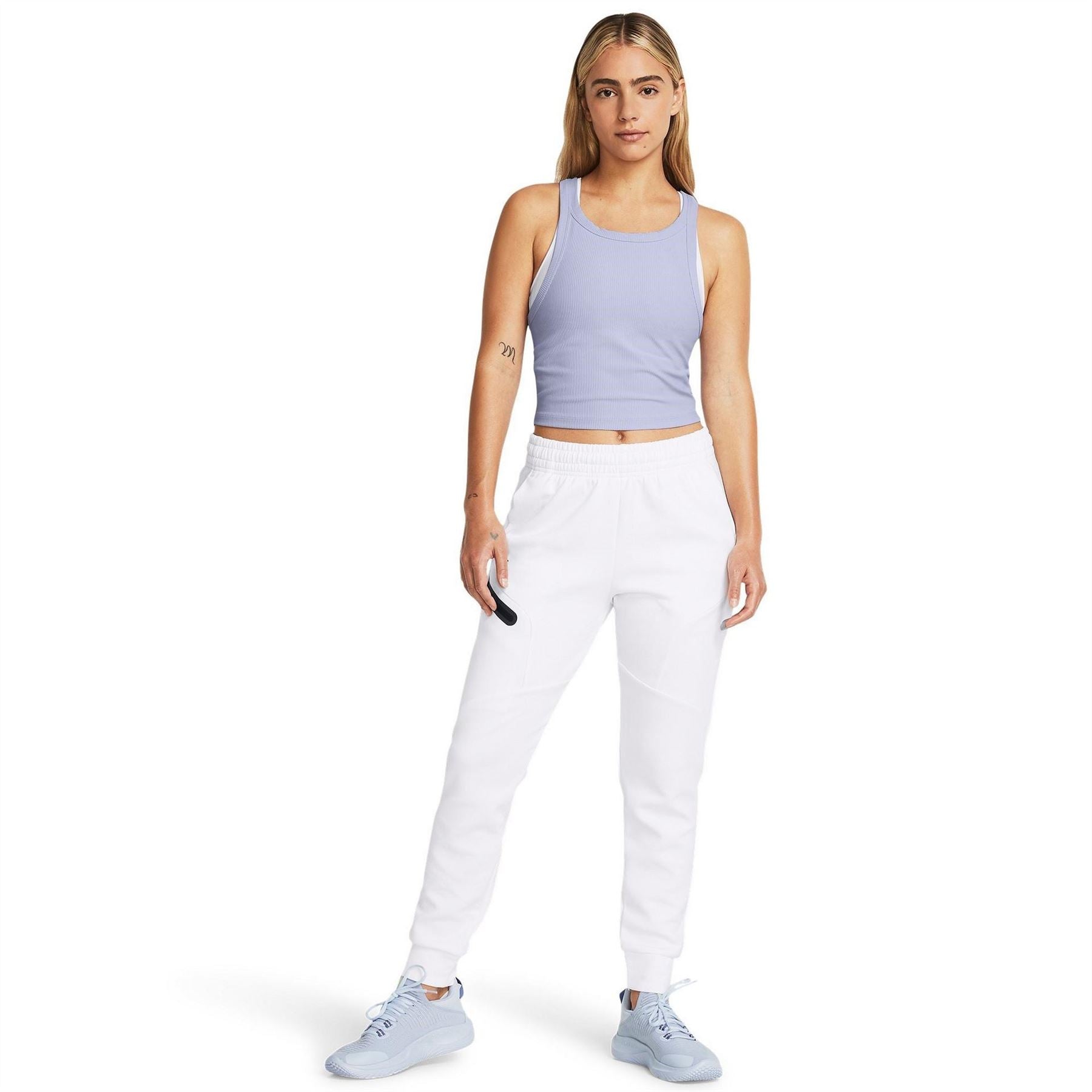Under Armour Merdn Crew Neck Cropped Slim Fit Tank