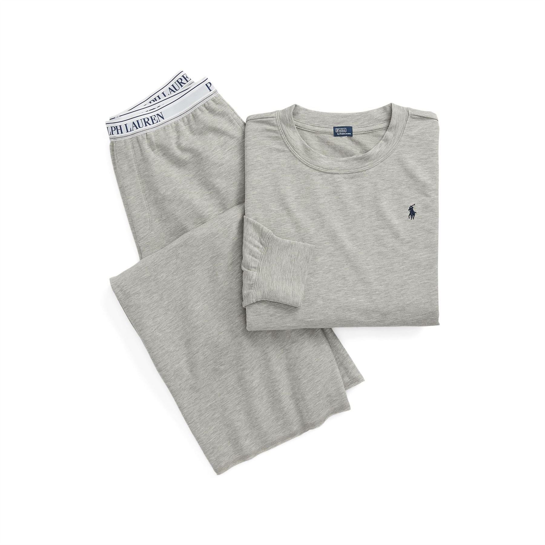 Polo Ralph Lauren Terry Crew Neck 2 Piece Pyjama Set