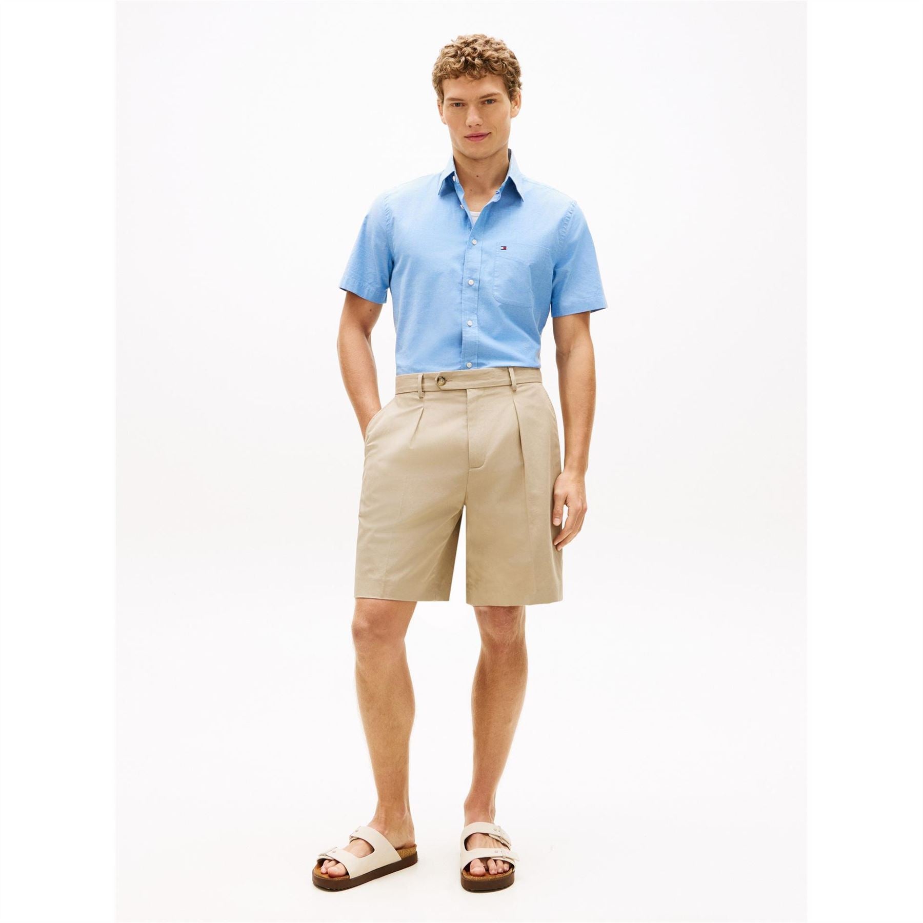 Tommy Hilfiger Short Sleeve Plain Shirt