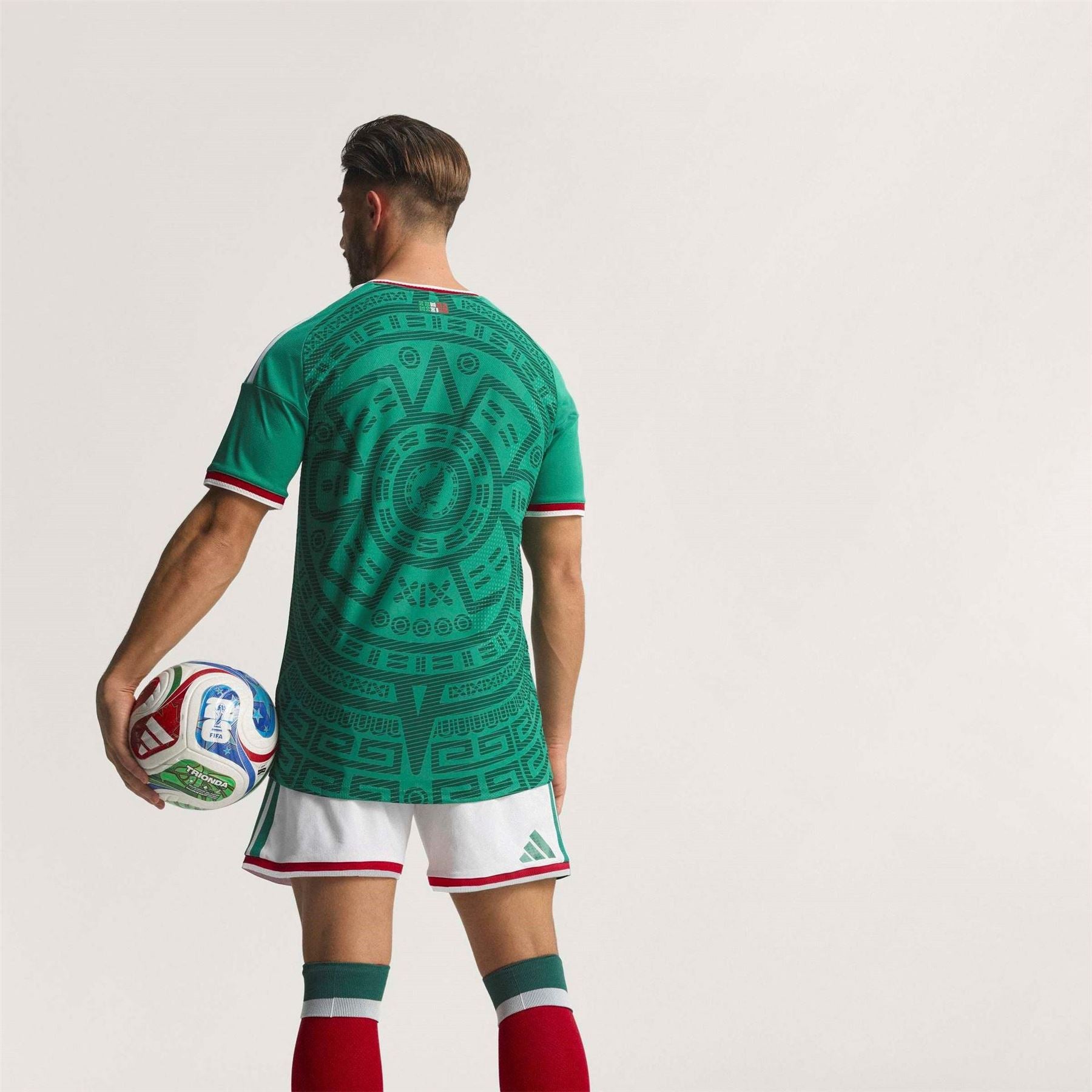 adidas Mens Mexico Authentic Home Shirt World Cup 2026