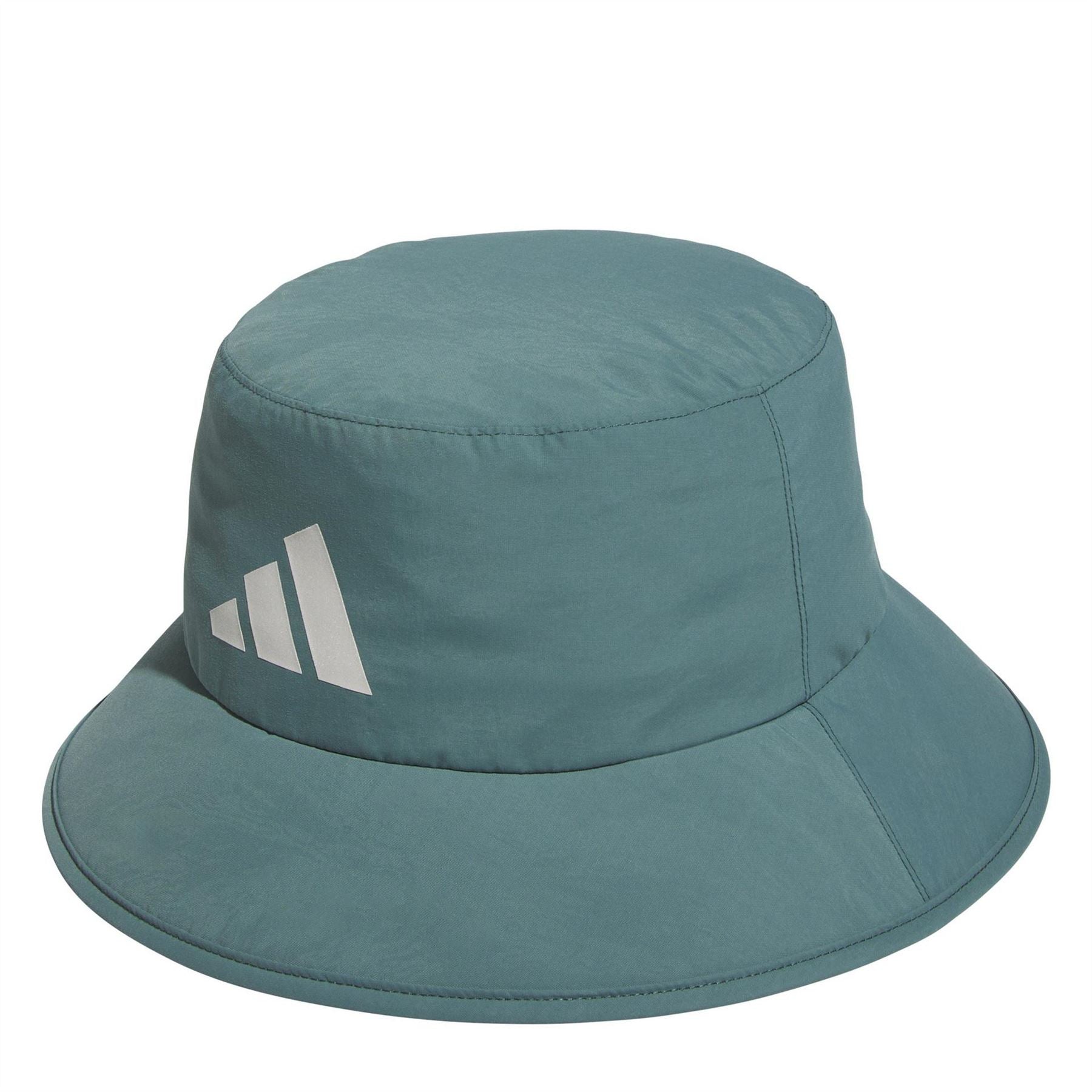 adidas Hydrochrmc Logo All Around Brim Bucket Hat Preloved Teal Size Med / Lge