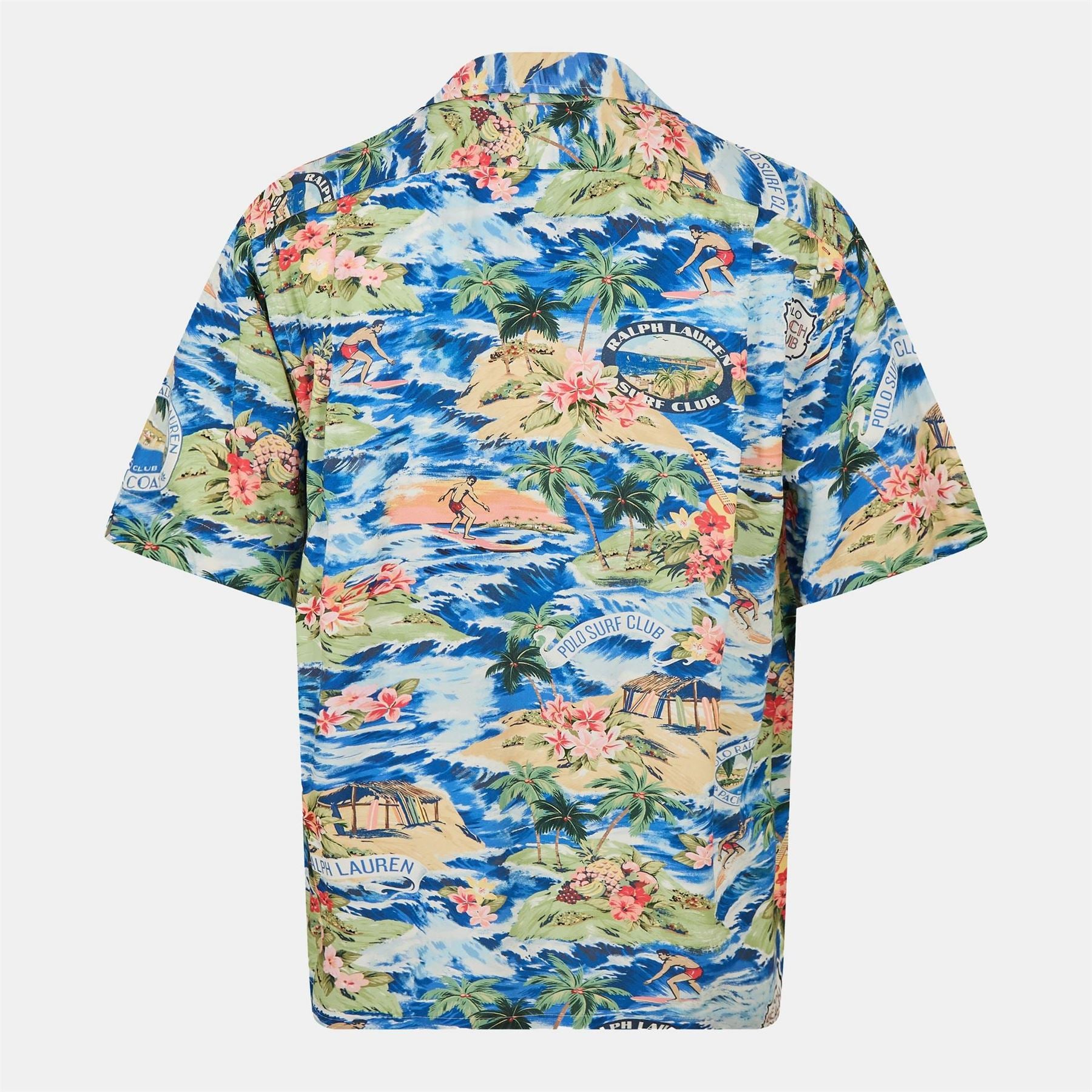 Polo Ralph Lauren Rayon Short Sleeve Patterned Shirt