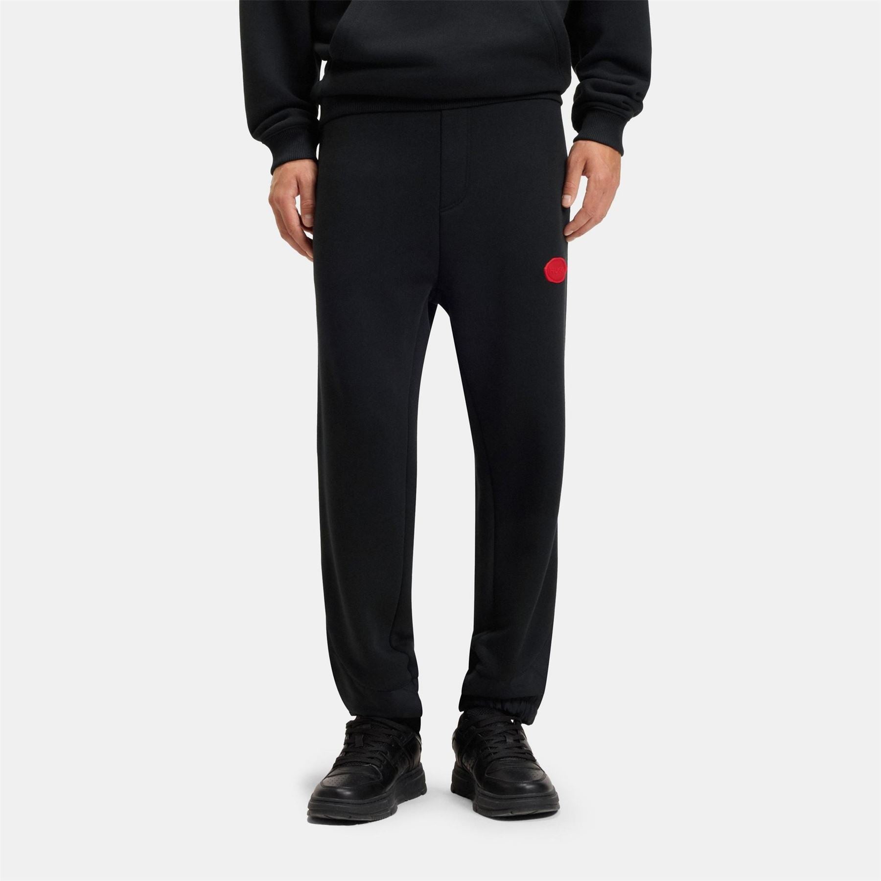 Hugo Dilvanos Solid Patterned Joggers