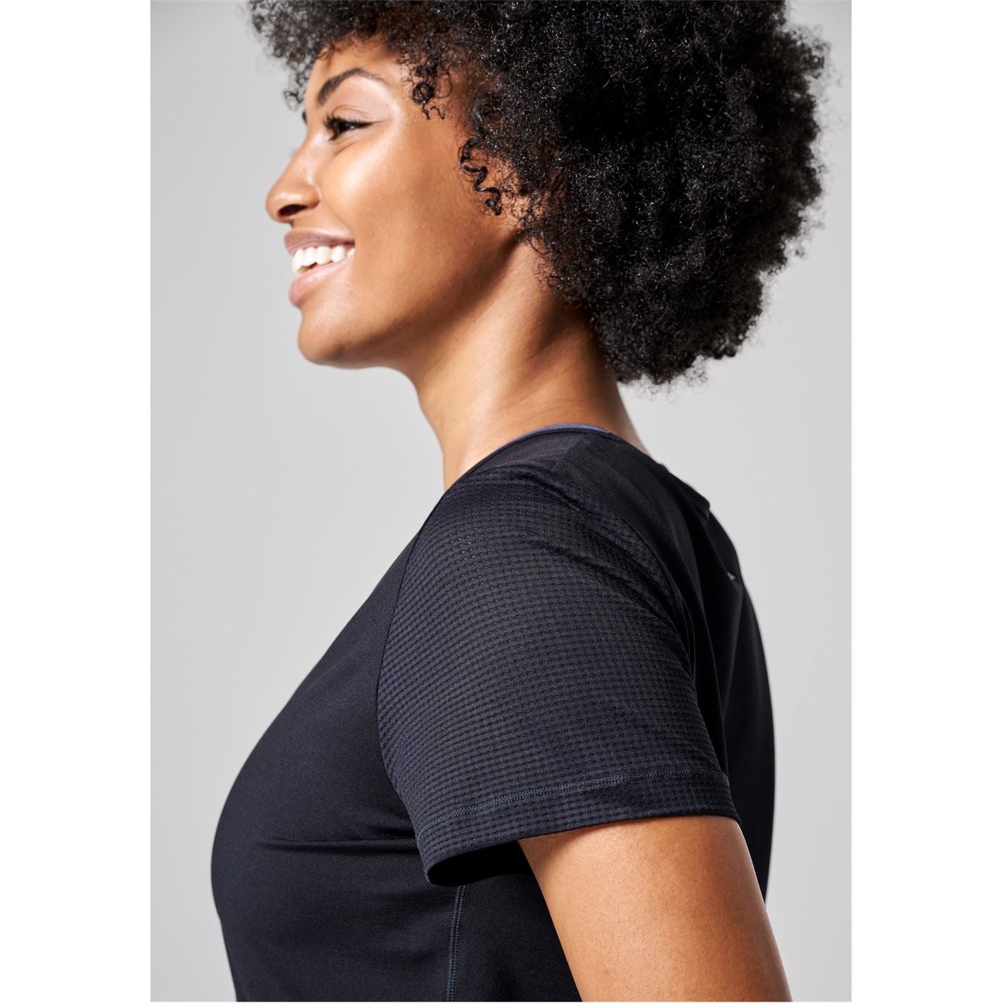 Casall Mesh Crew Neck Regular Fit T-Shirt