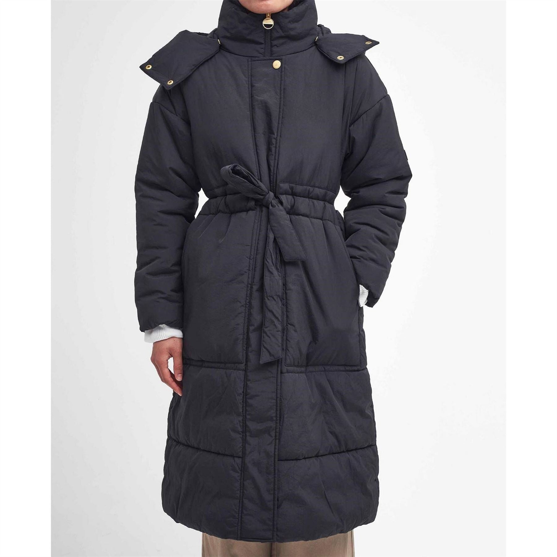 Barbour International Serova Wadded Quilted Short Puffer Jacket