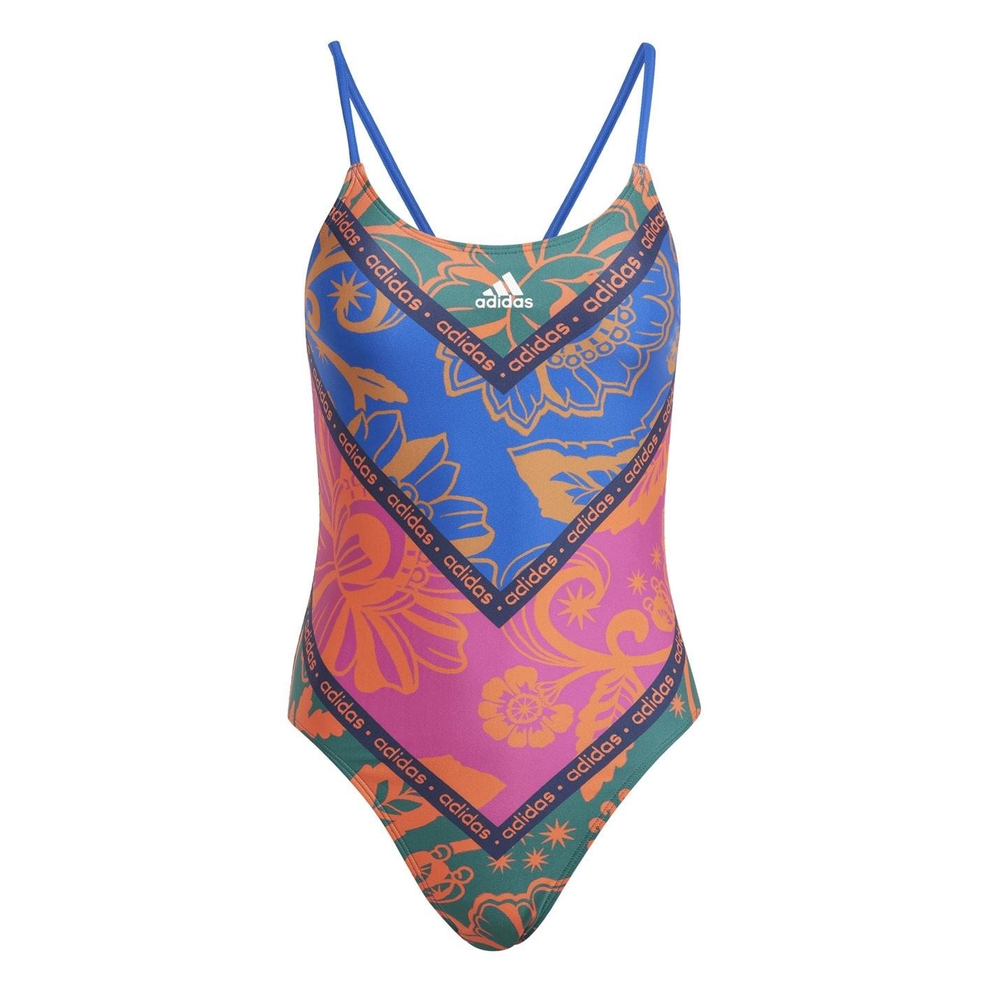adidas Farm Floral Patterned Swimsuit