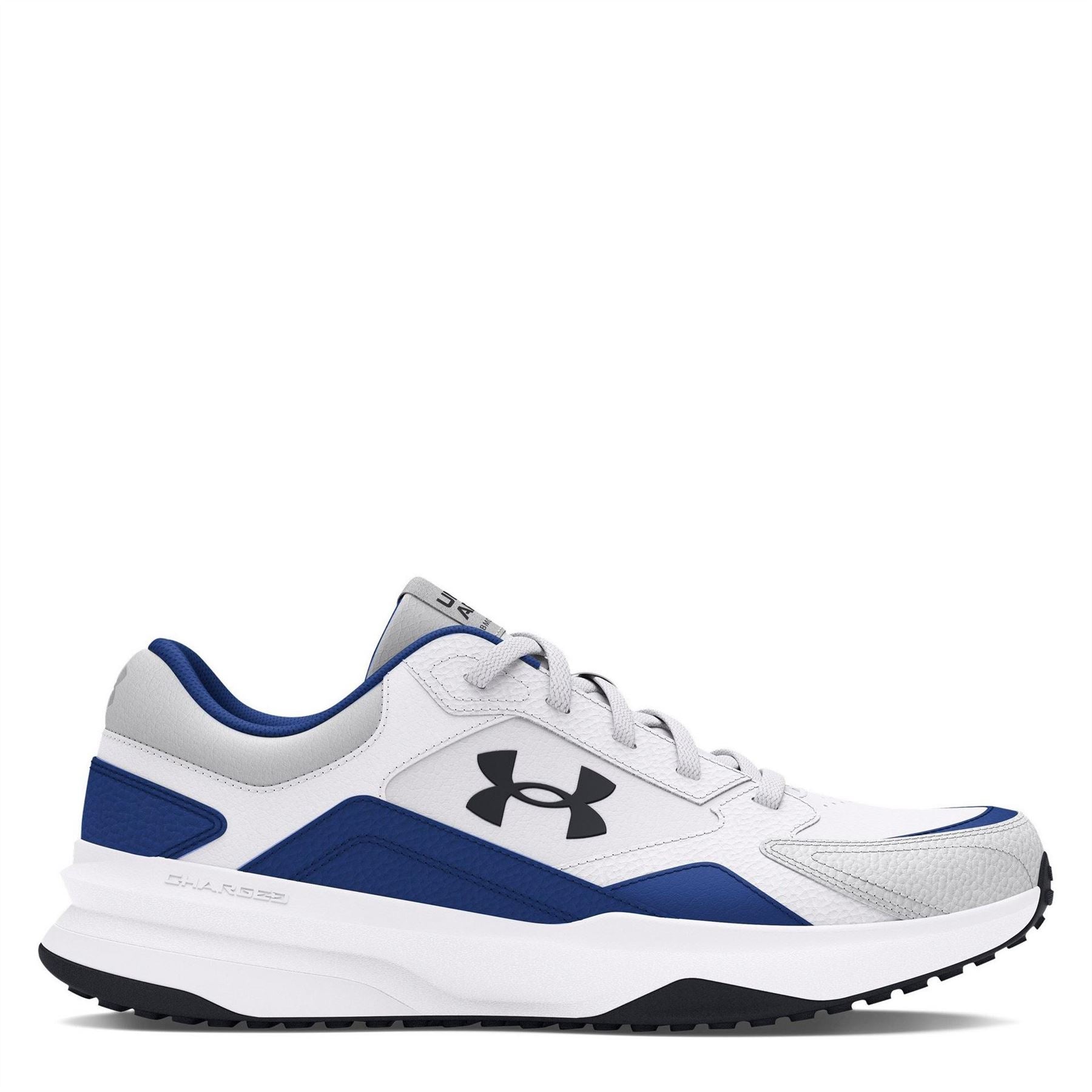 Under Armour Edge Leather Lace-Up Low Top Sneakers