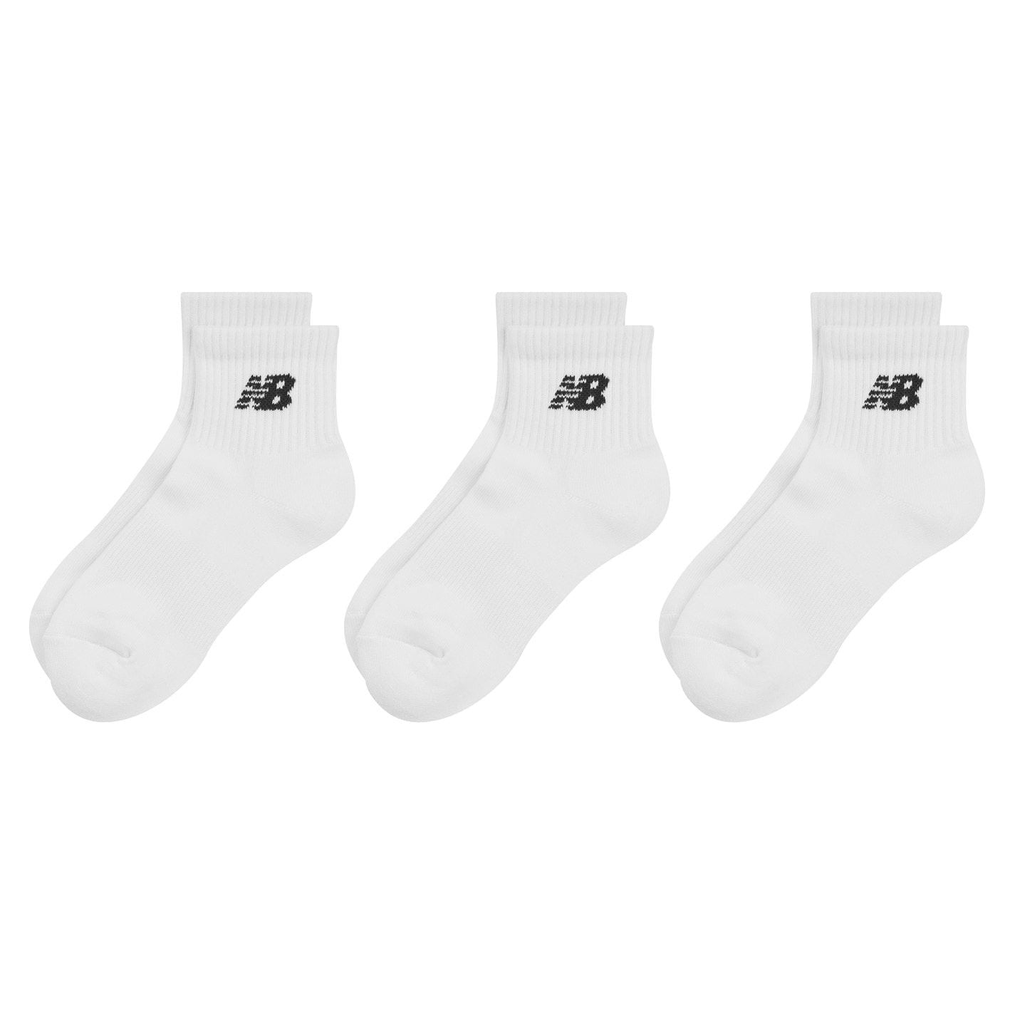 New Balance Everyday Ankle Socks 3 Pack Adults