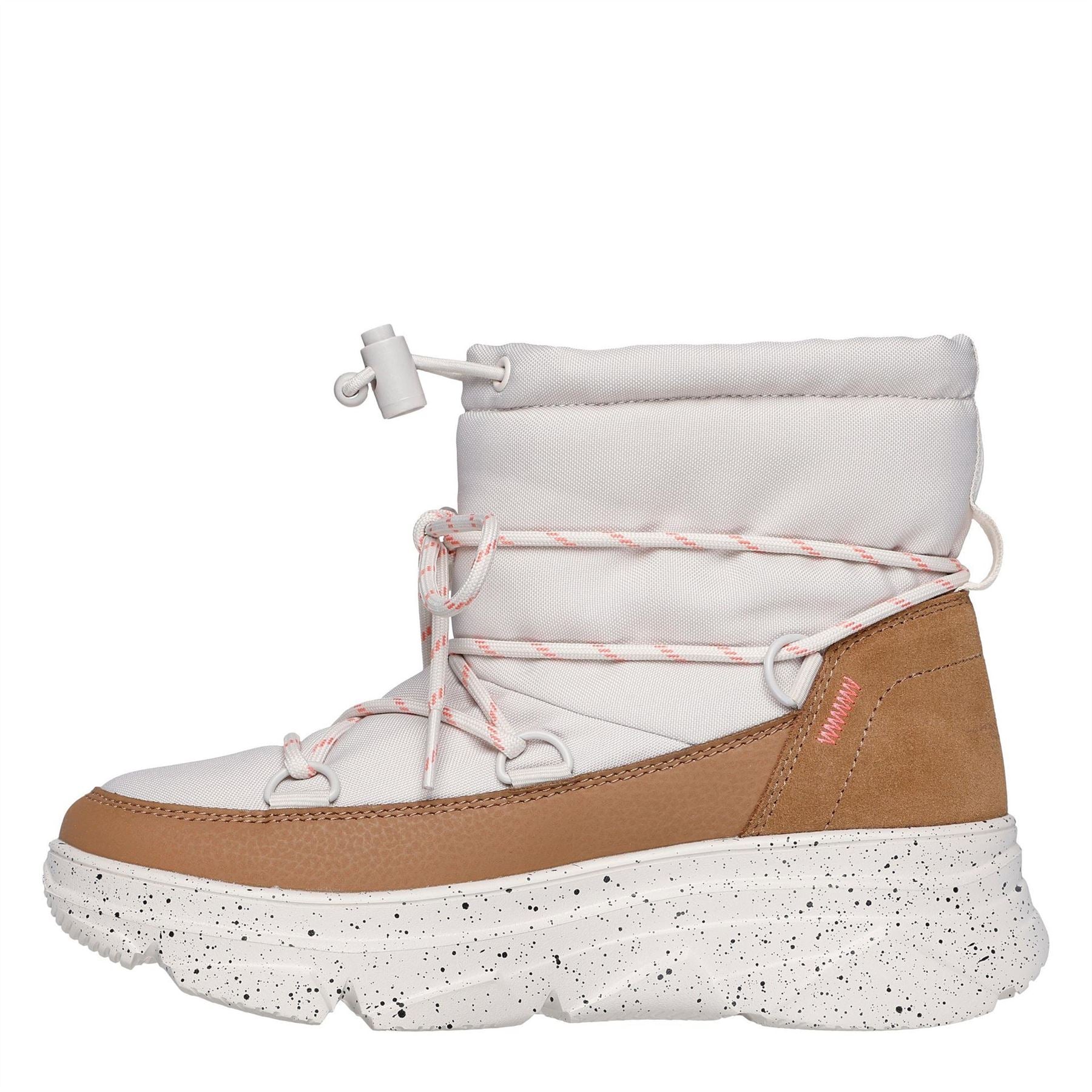 Skechers Bobs MT. Peak Speckled Pattern Snug Boots